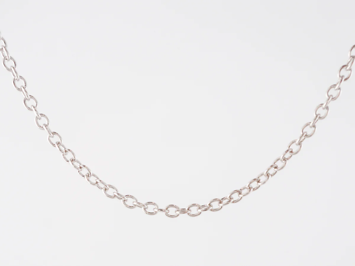 18 Inch Chain in 14k White Gold - Image 2