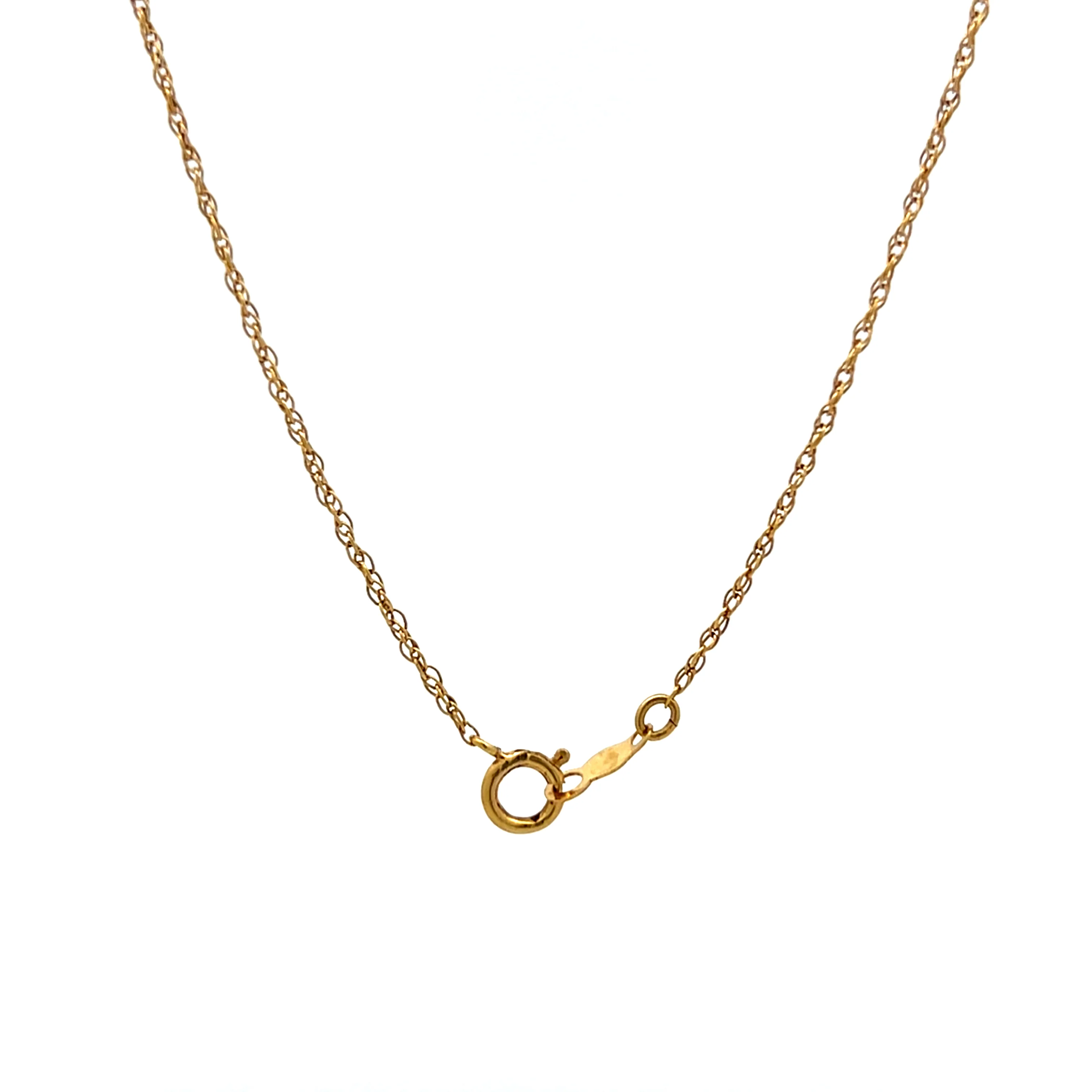 18" Singapore Chain Necklace in 14k Yellow Gold - Image 4