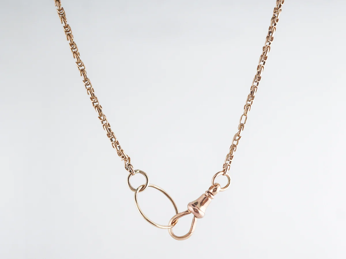 18" Victorian Watch Fob in 18k Yellow Gold - Image 4