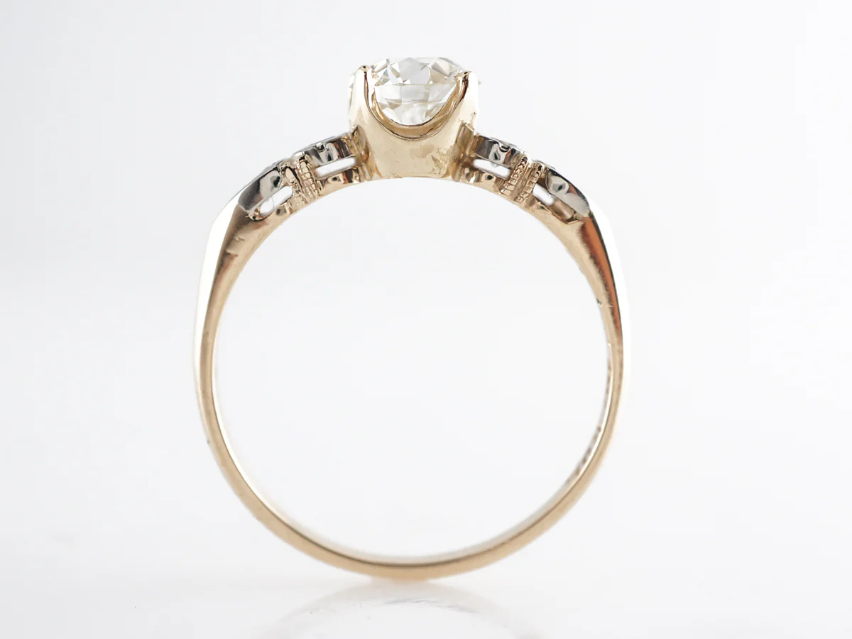 1950's Mid-Century Diamond Engagement Ring in 14k - Image 4