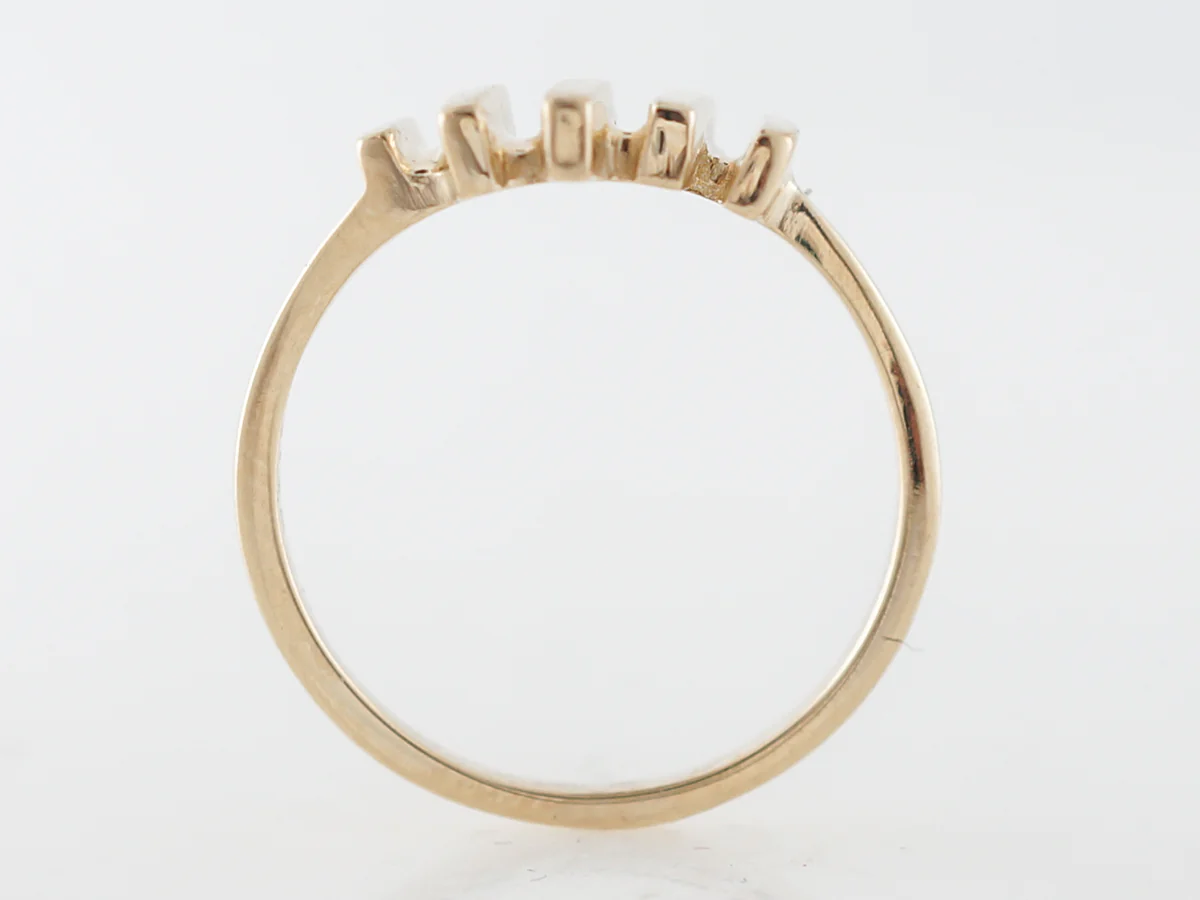 1960's Vintage Modernist Right Hand Ring in 14k - Image 4