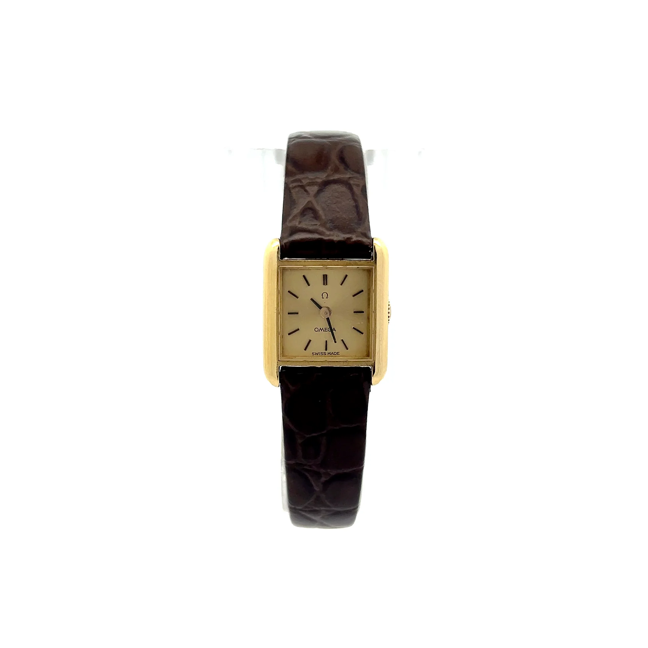 1969 Omega Ladies Mini Tank 511.356 18k Yellow Gold