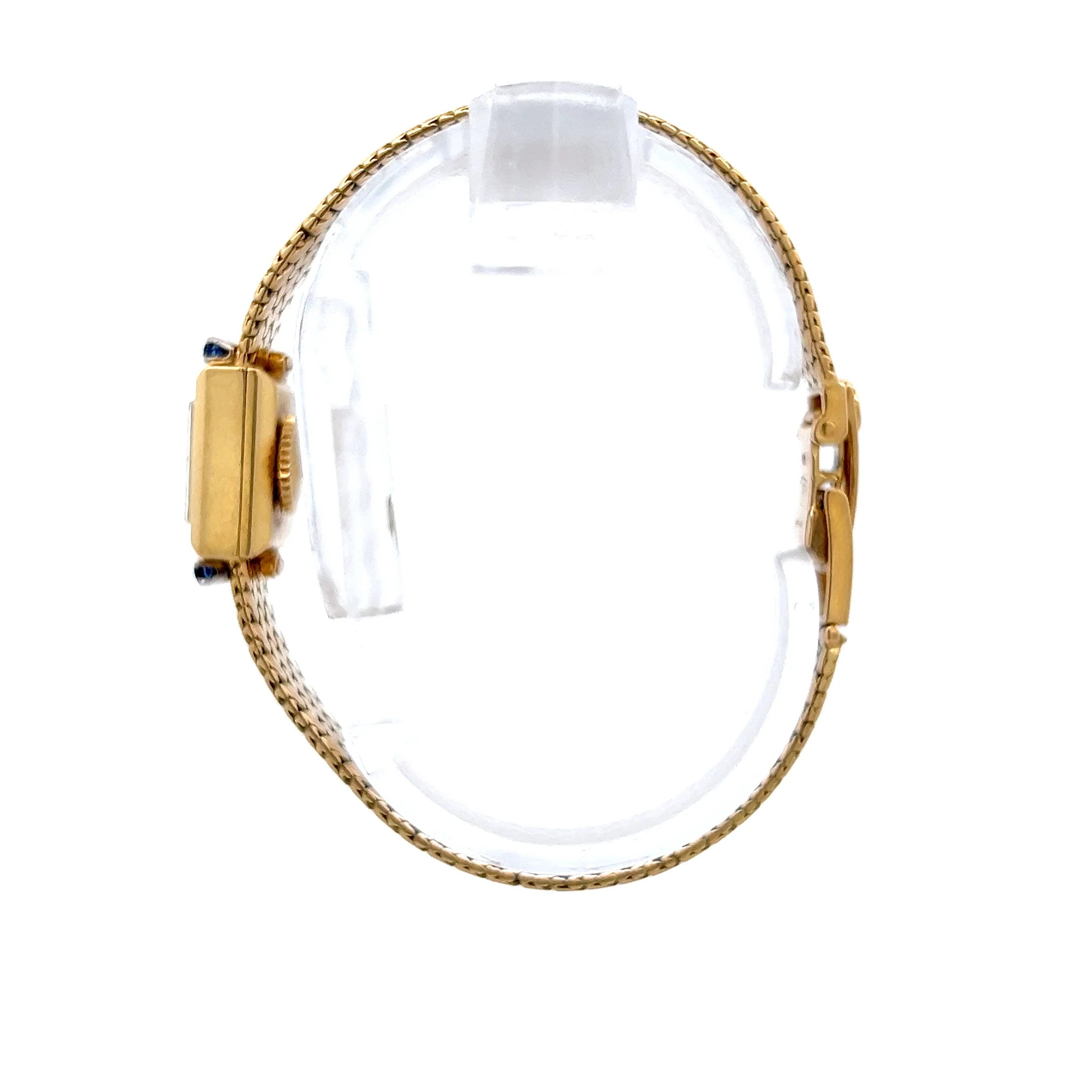 1970s Gubelin Swiss Ladies Watch 18k Yellow Gold - Image 2