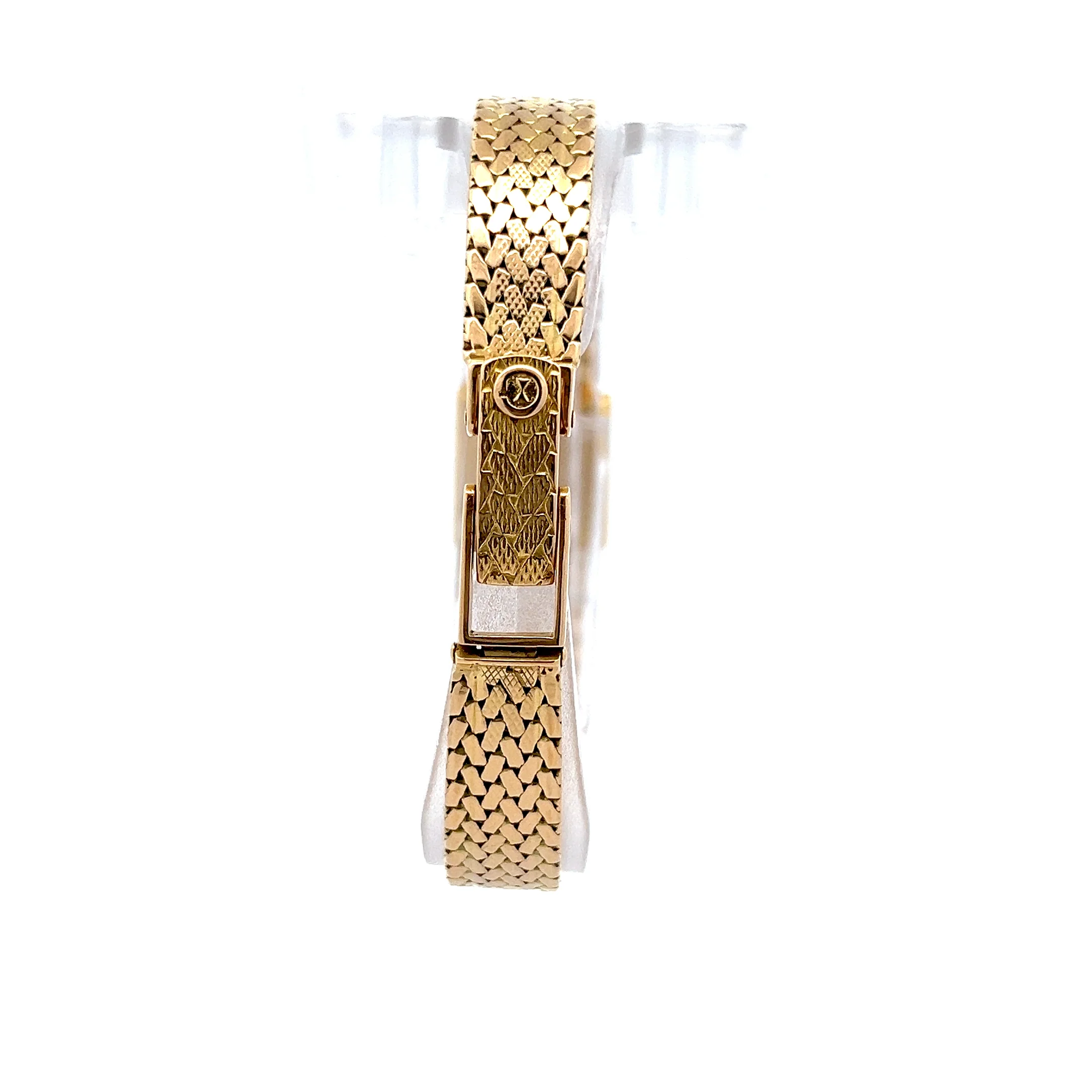 1970s Gubelin Swiss Ladies Watch 18k Yellow Gold - Image 4
