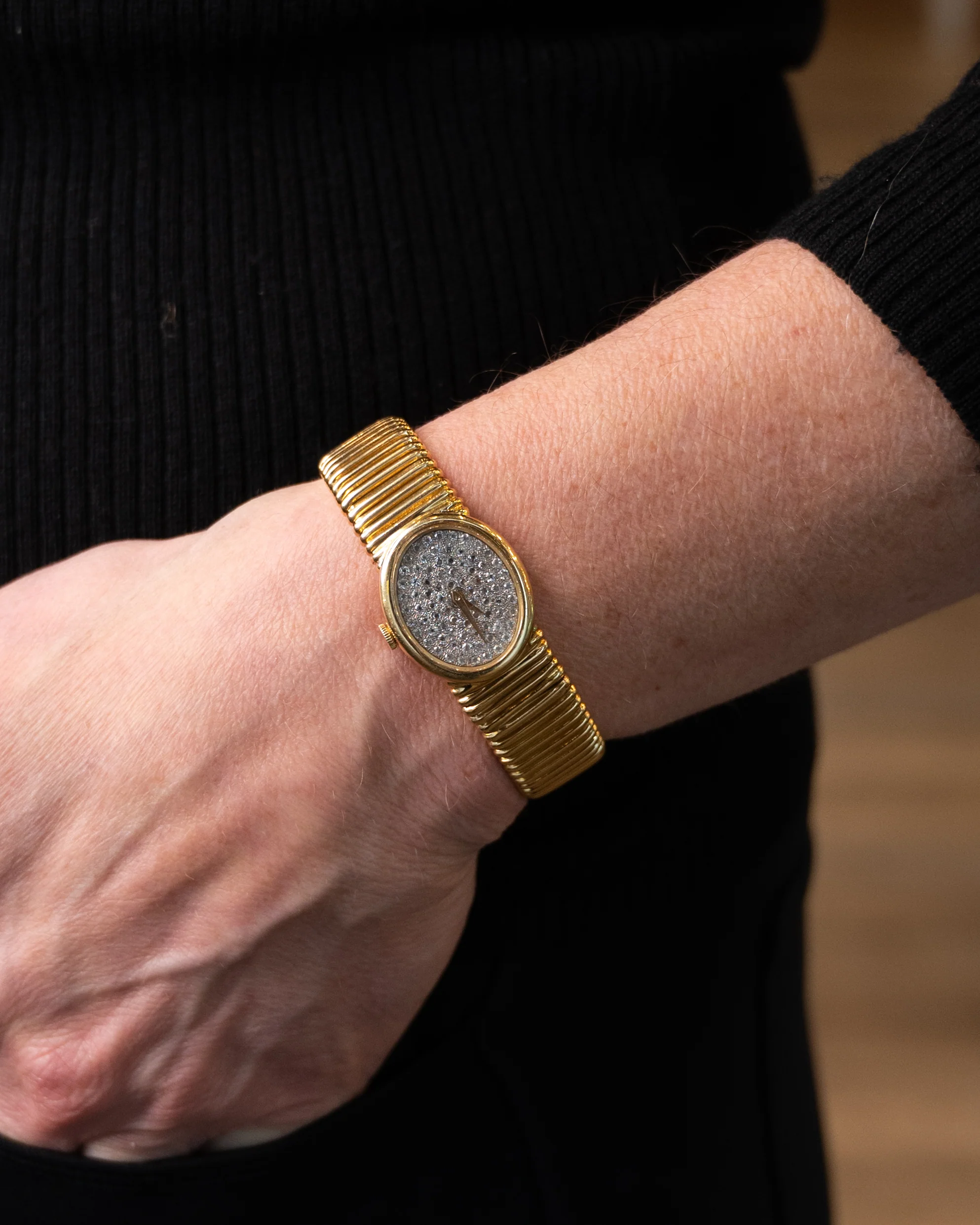 1980s Piaget Ladies Diamond Face Watch - Image 6