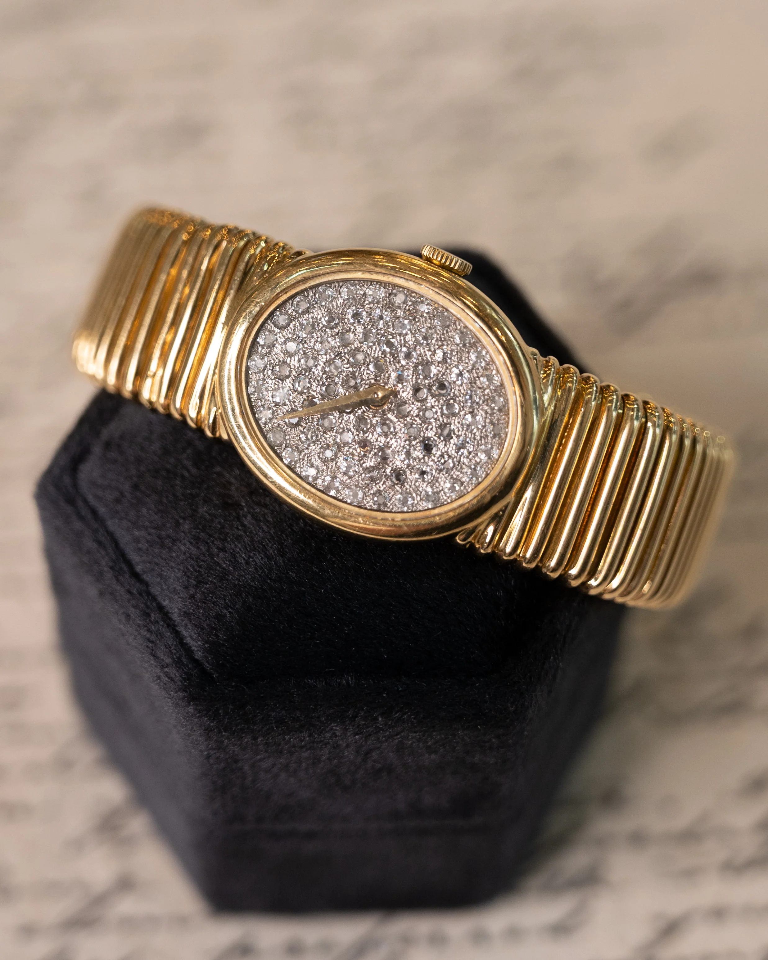 1980s Piaget Ladies Diamond Face Watch - Image 5