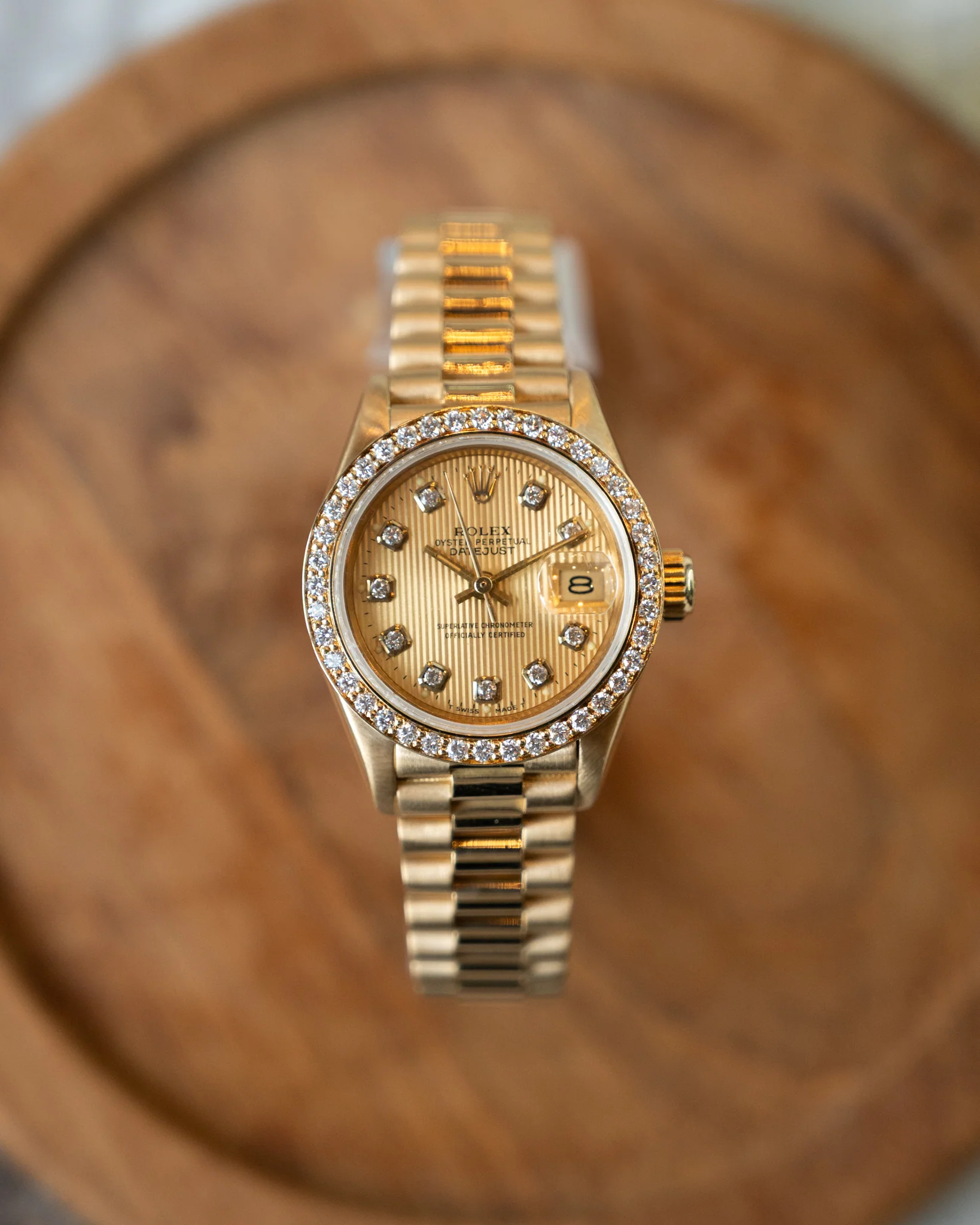 1984 Rolex Ladies President Datejust 69178 in 18k - Image 5