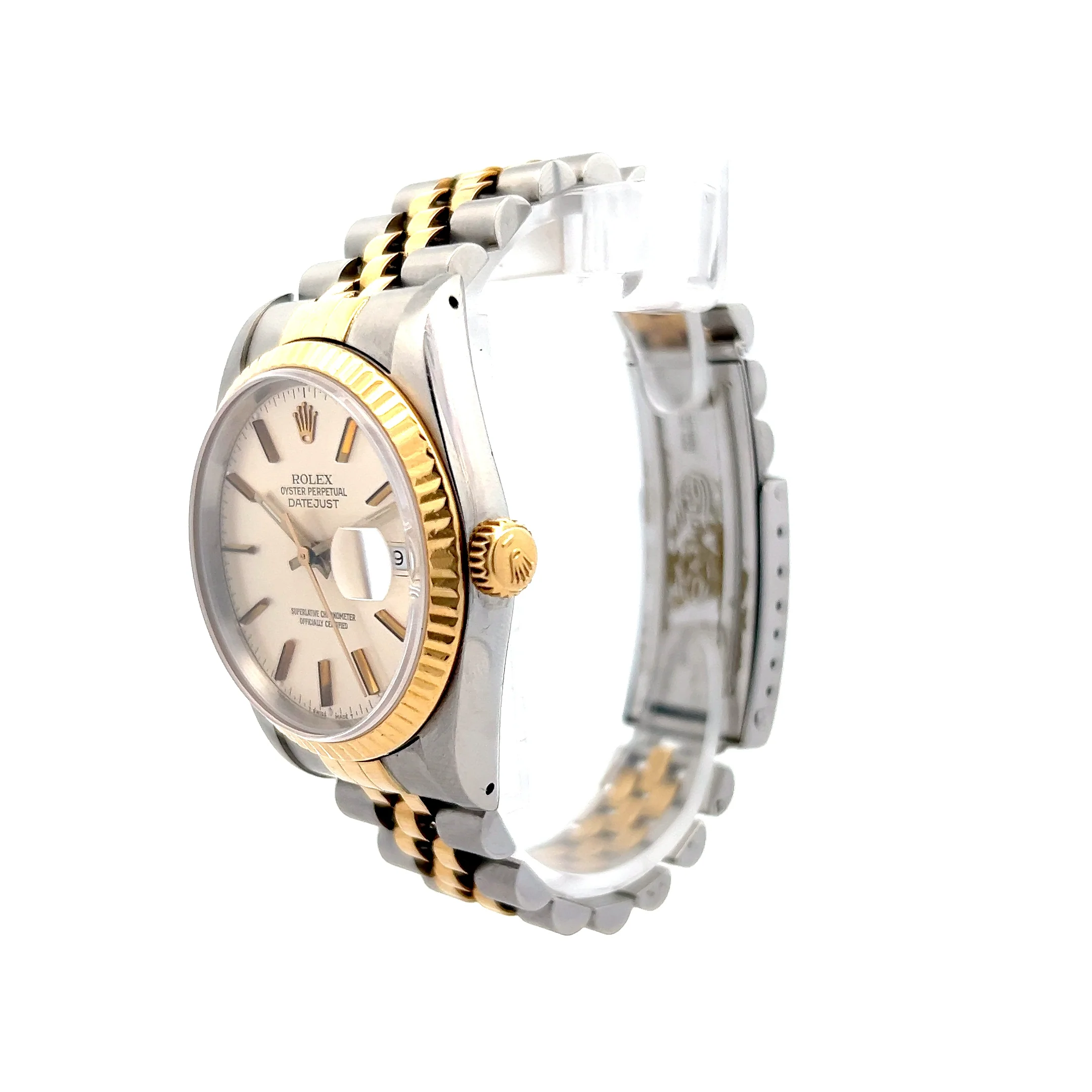 1989 Rolex Datejust 36mm 3135 Two-Tone 18k/Stainless Steel - Image 2