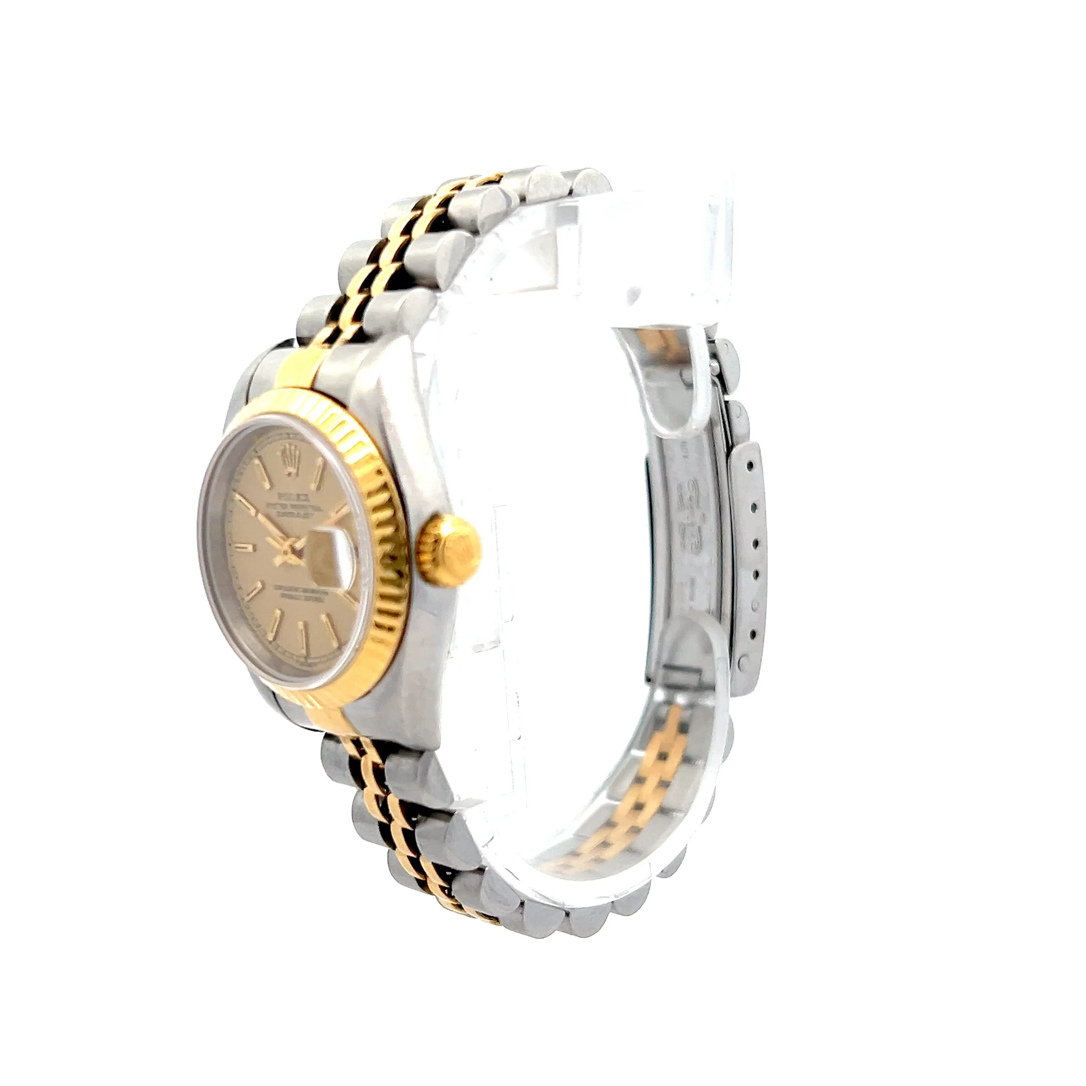 1993 Ladies Rolex Datejust 26mm 69173 Two-Tone 18k - Image 2