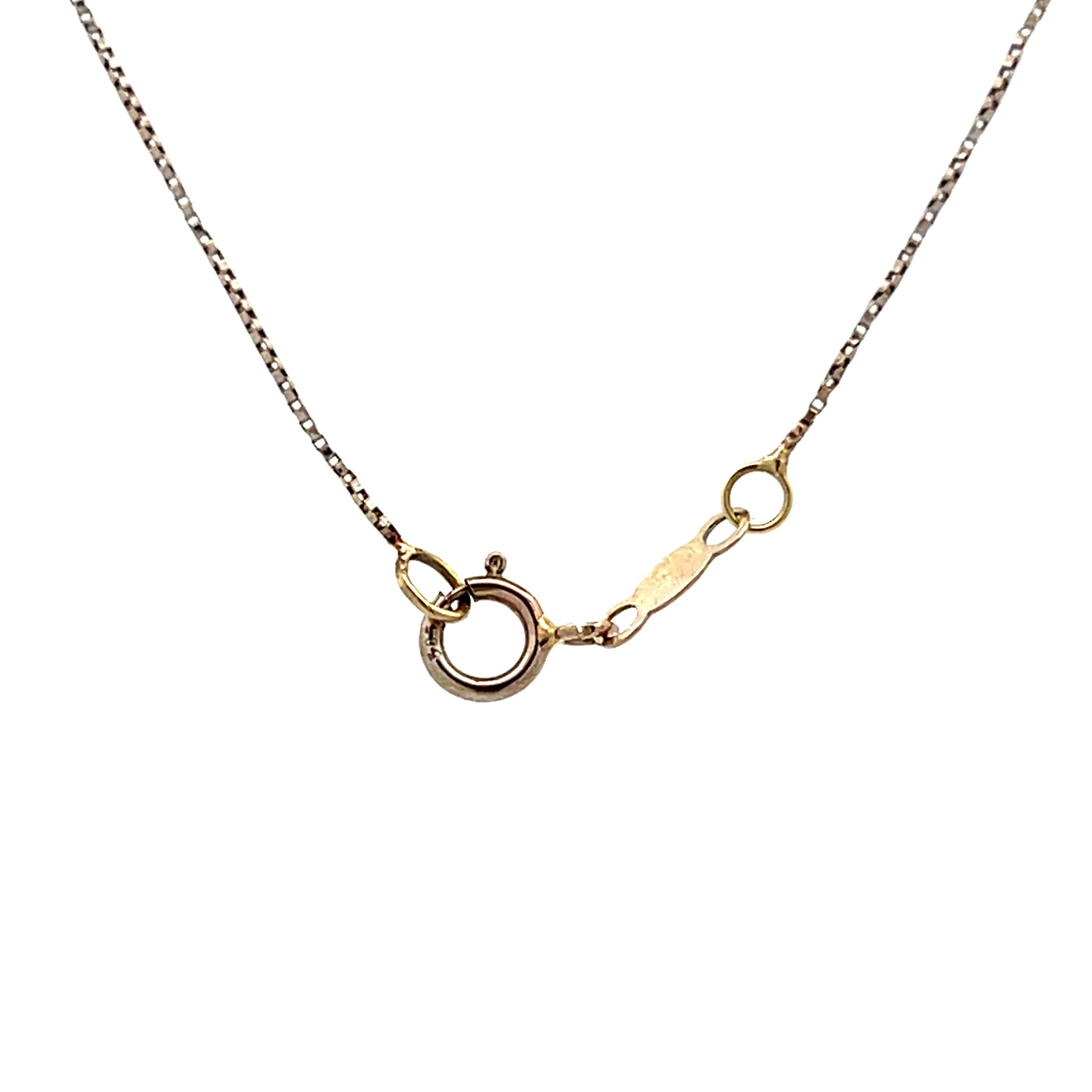 2.00 Antique Edwardian Diamond Pendant Necklace - Image 4