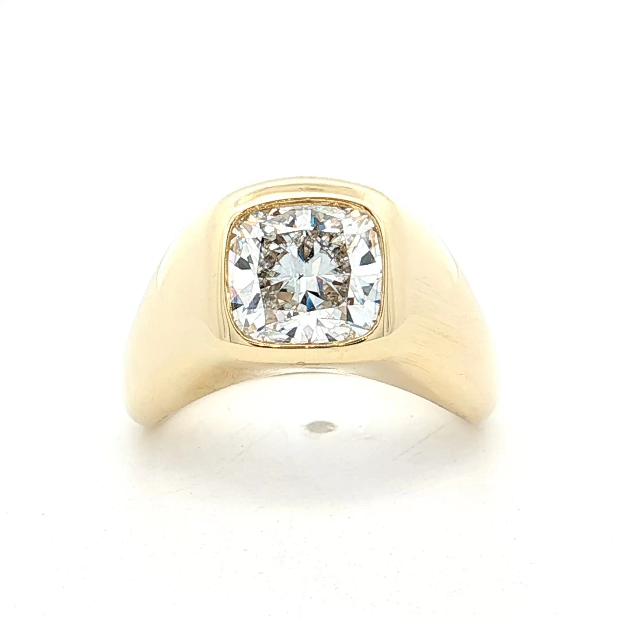 2.01 GIA Cushion Diamond Engagement Ring 18k - Image 4