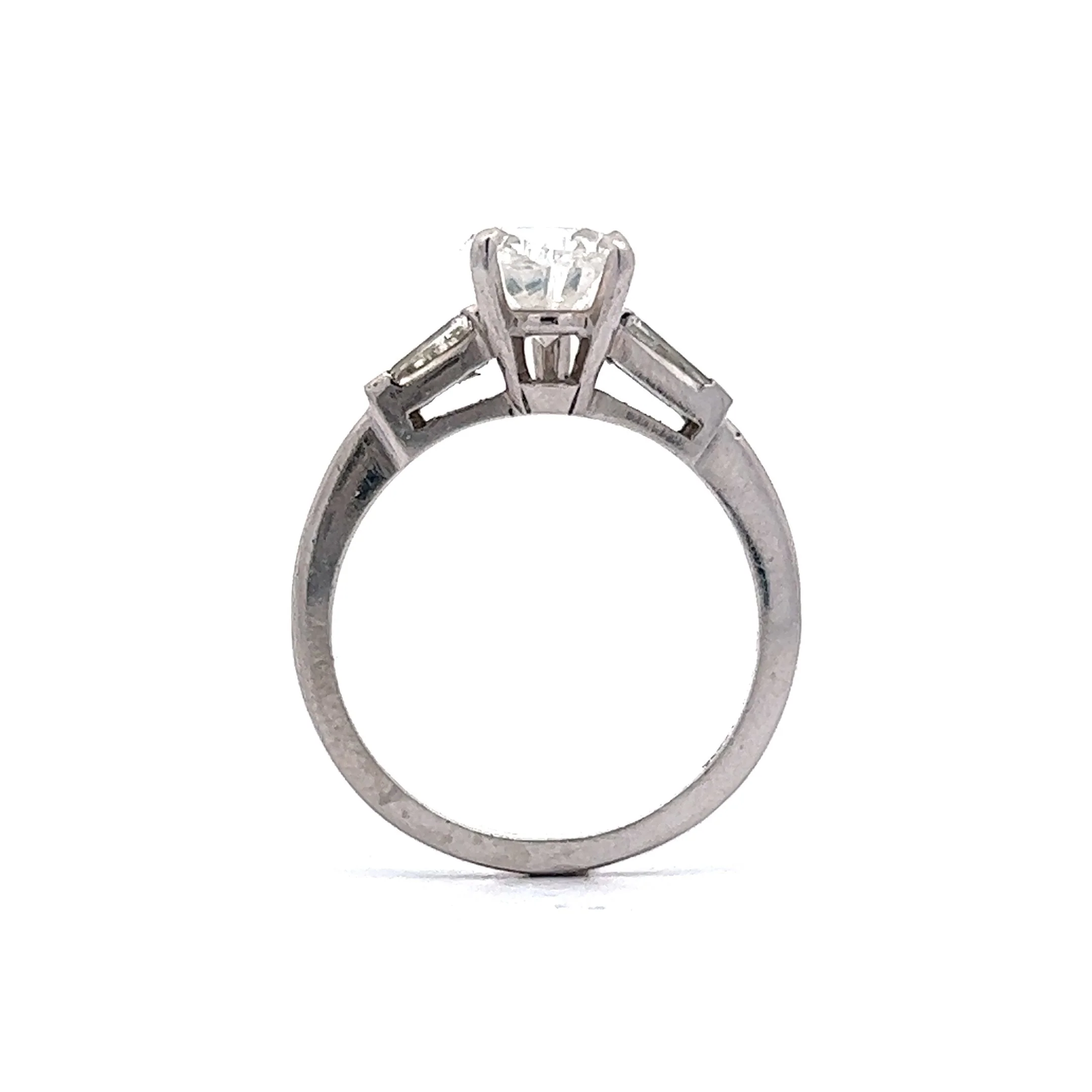 2.25 Pear Diamond Engagement Ring in Platinum - Image 4
