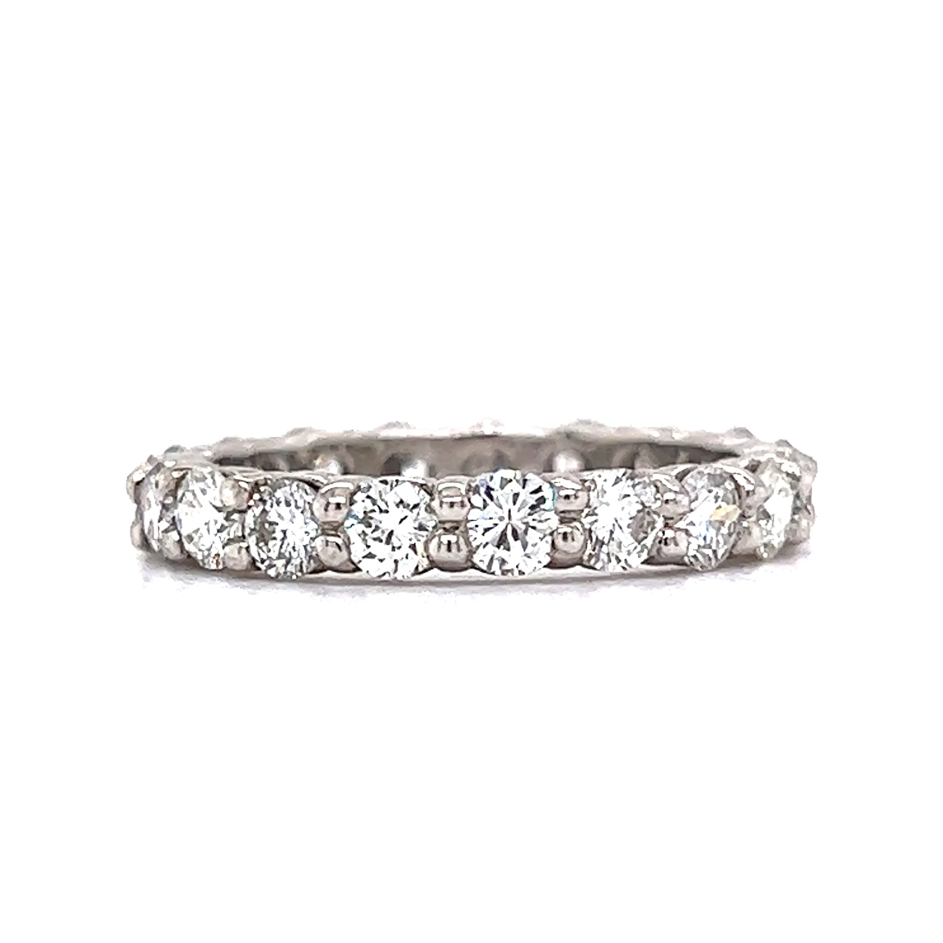 2.28 Diamond Eternity Band in 14k White Gold - Image 2