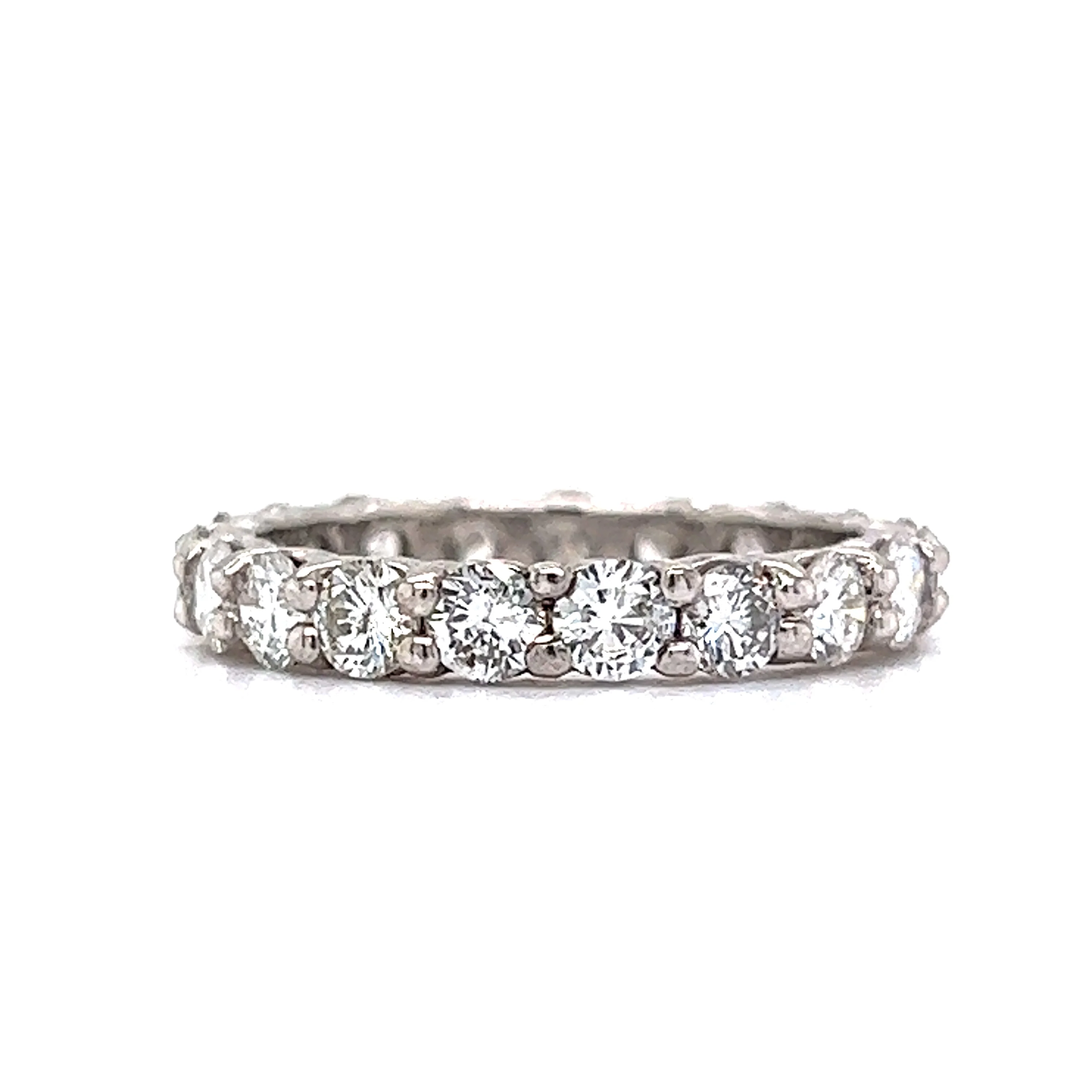 2.28 Diamond Eternity Band in 14k White Gold - Image 3