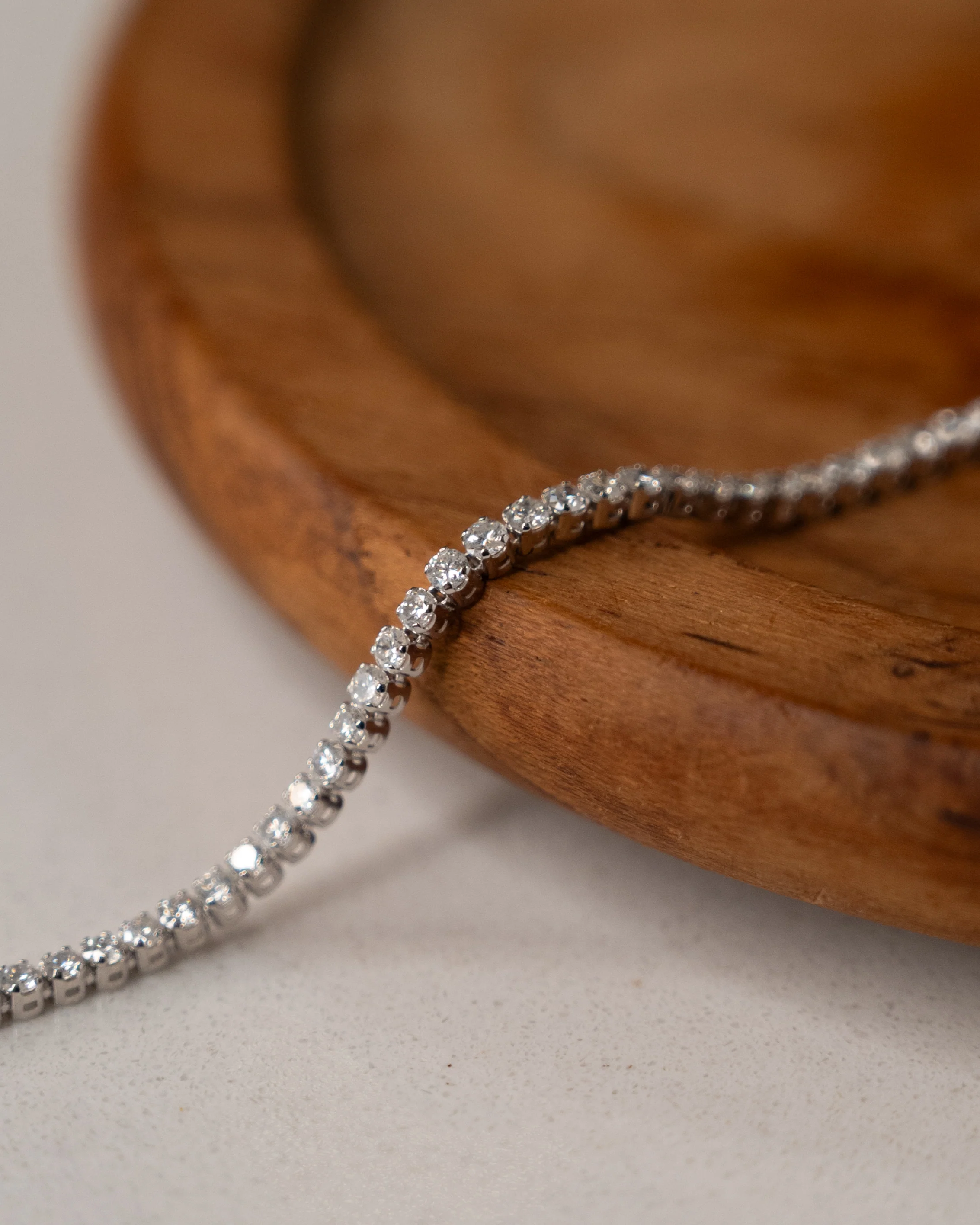 2.50 Diamond Tennis Bracelet in 14k White Gold - Image 5