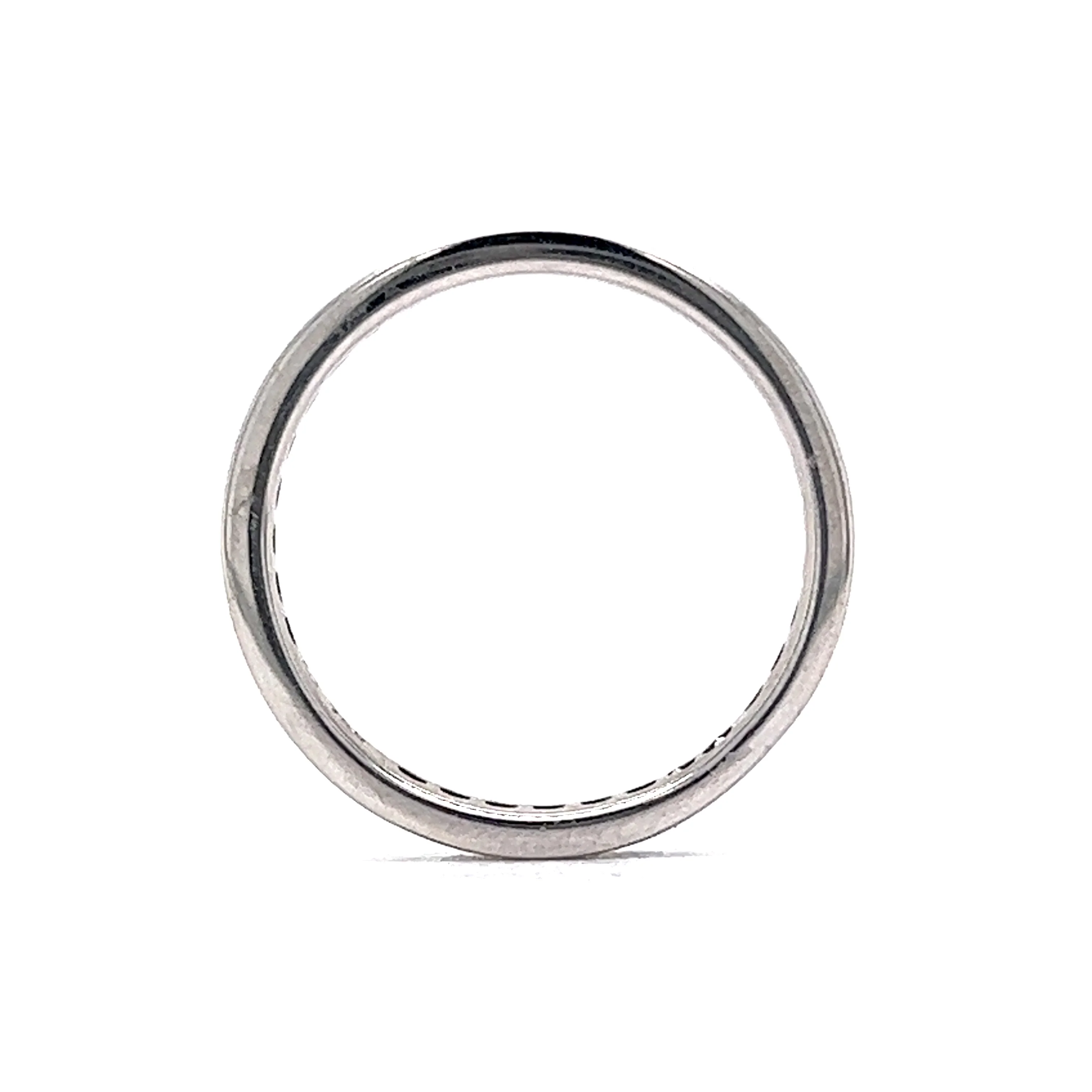 2.52 Diamond Eternity Wedding Band in 18K White Gold - Image 4