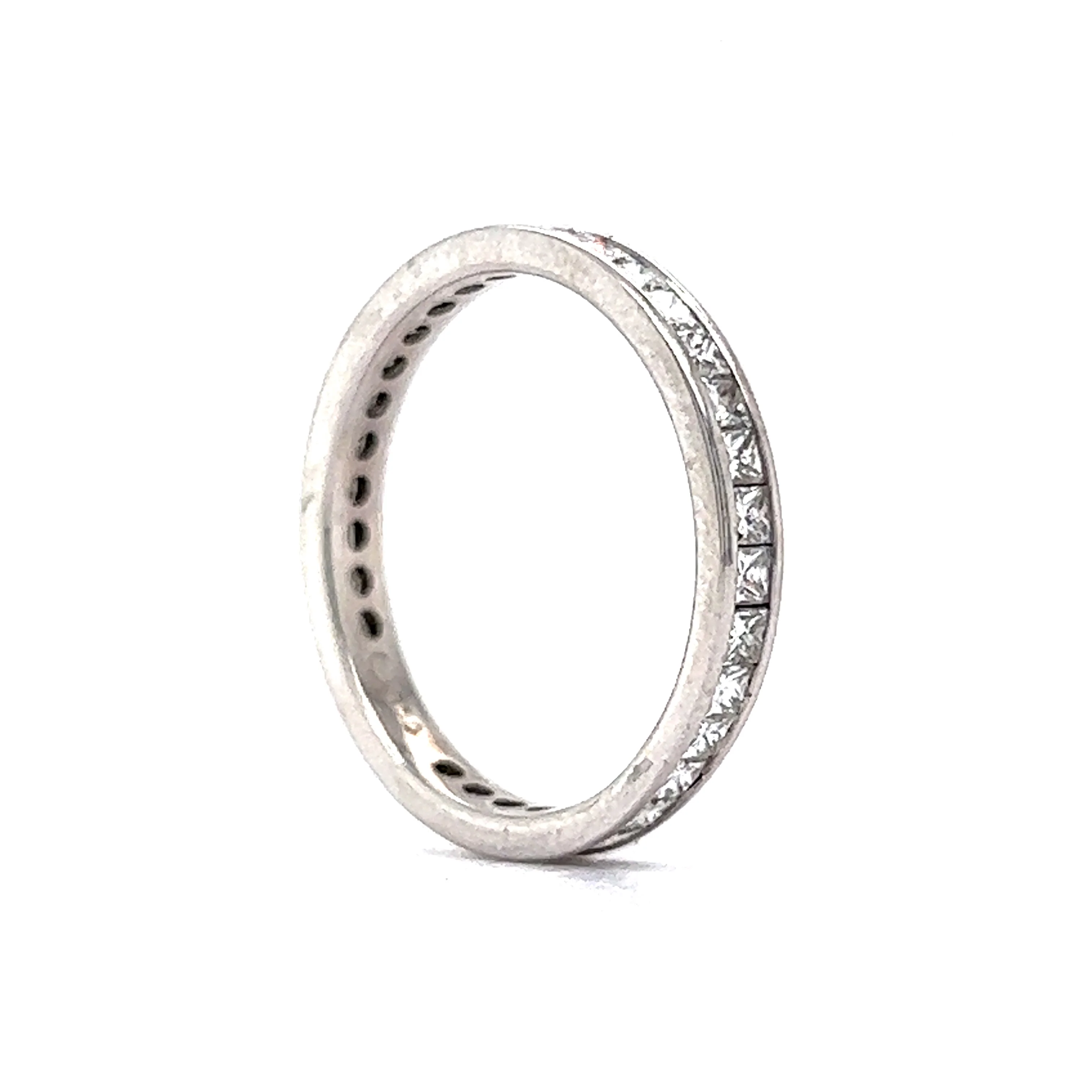 2.52 Diamond Eternity Wedding Band in 18K White Gold - Image 5