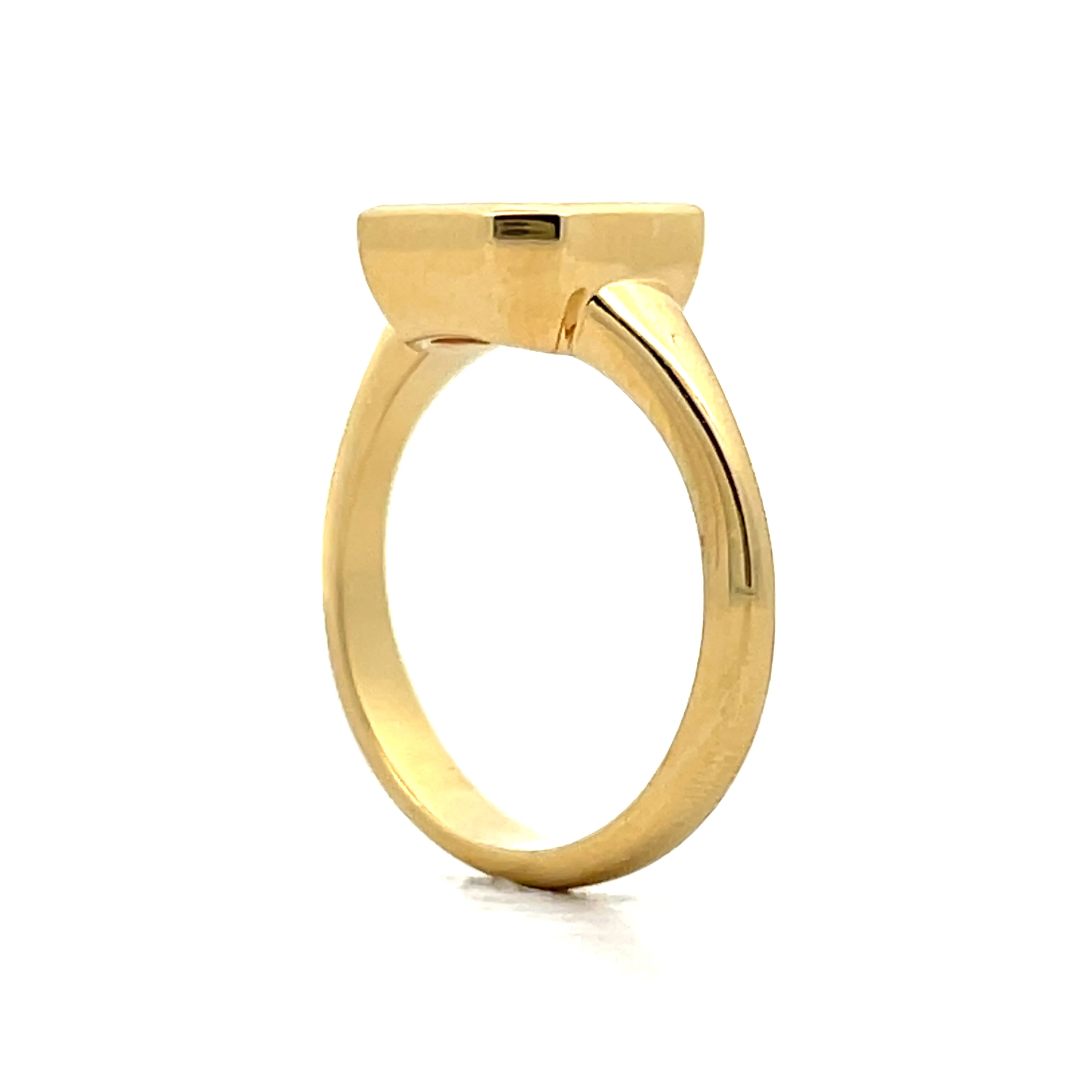 2.75 Asscher Cut Diamond Engagement Ring in 18k - Image 5