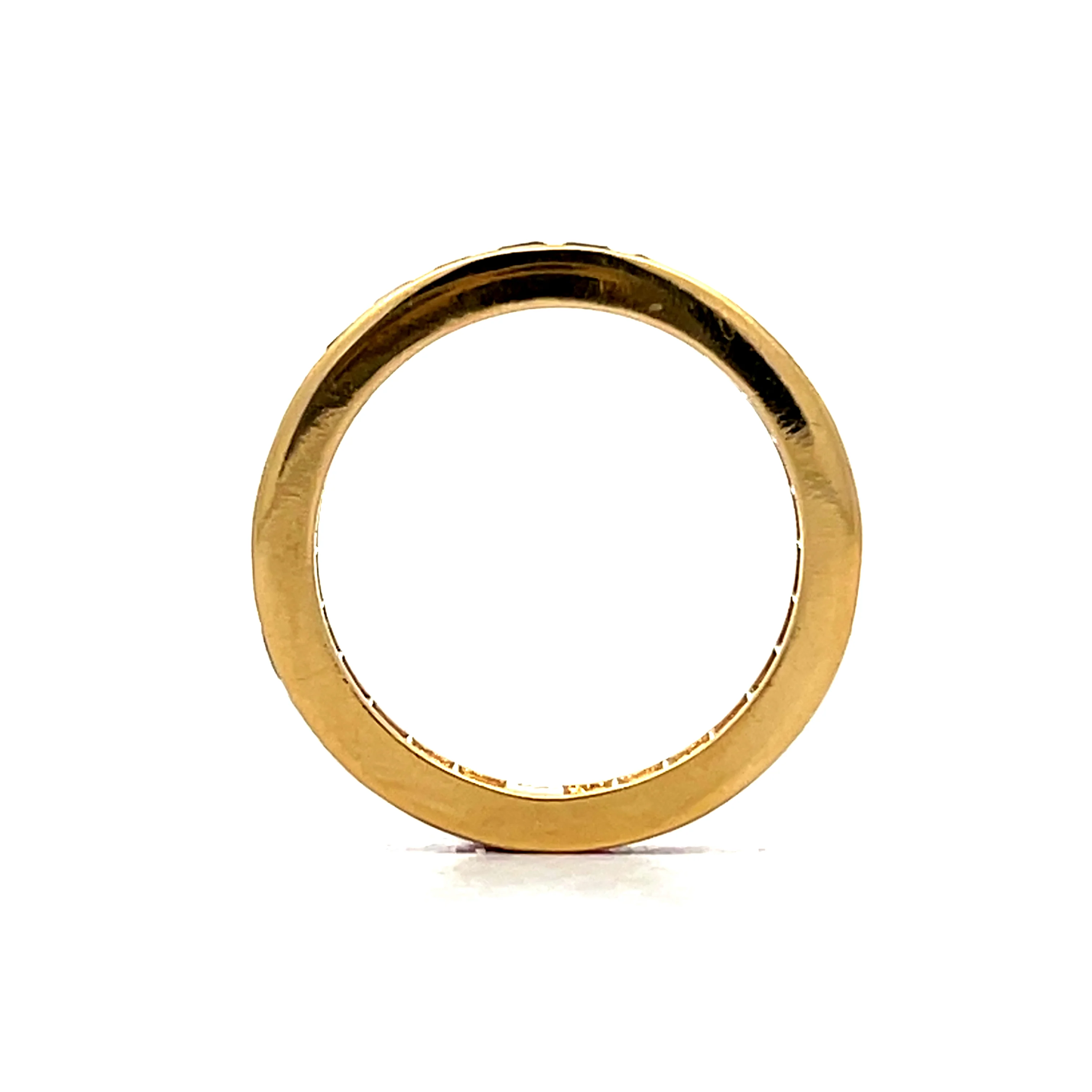 2 Carat Channel Set Ruby Eternity Band in 18k - Image 5