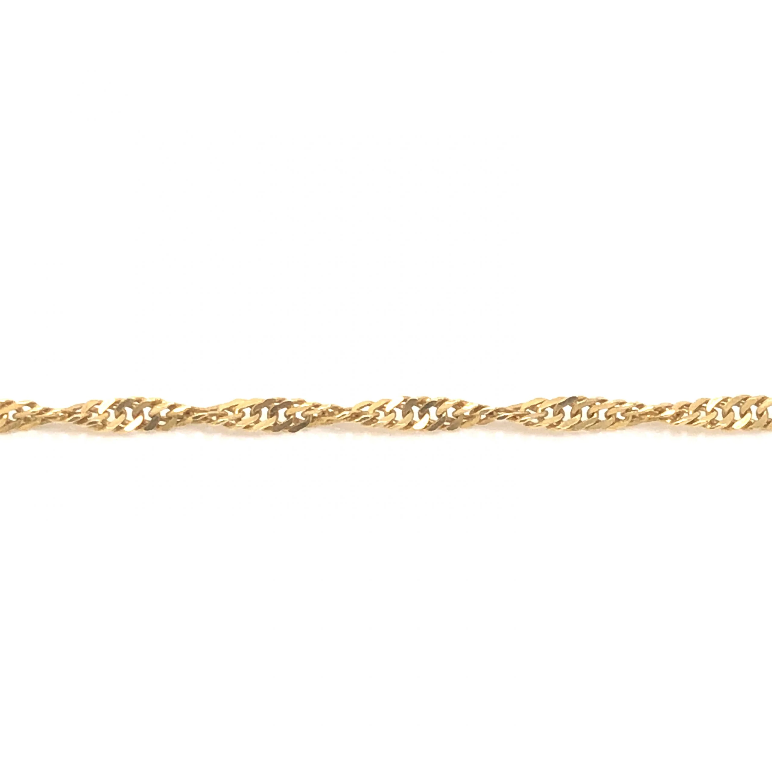 20.5 Inch Chain Necklace in 18k Yellow Gold - Image 3