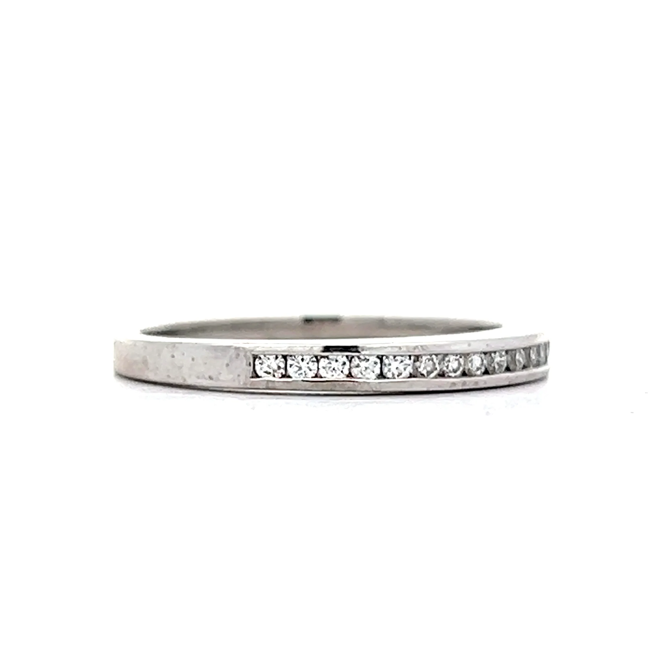 .20 Channel Set Diamond Wedding Band in 18k - Image 3