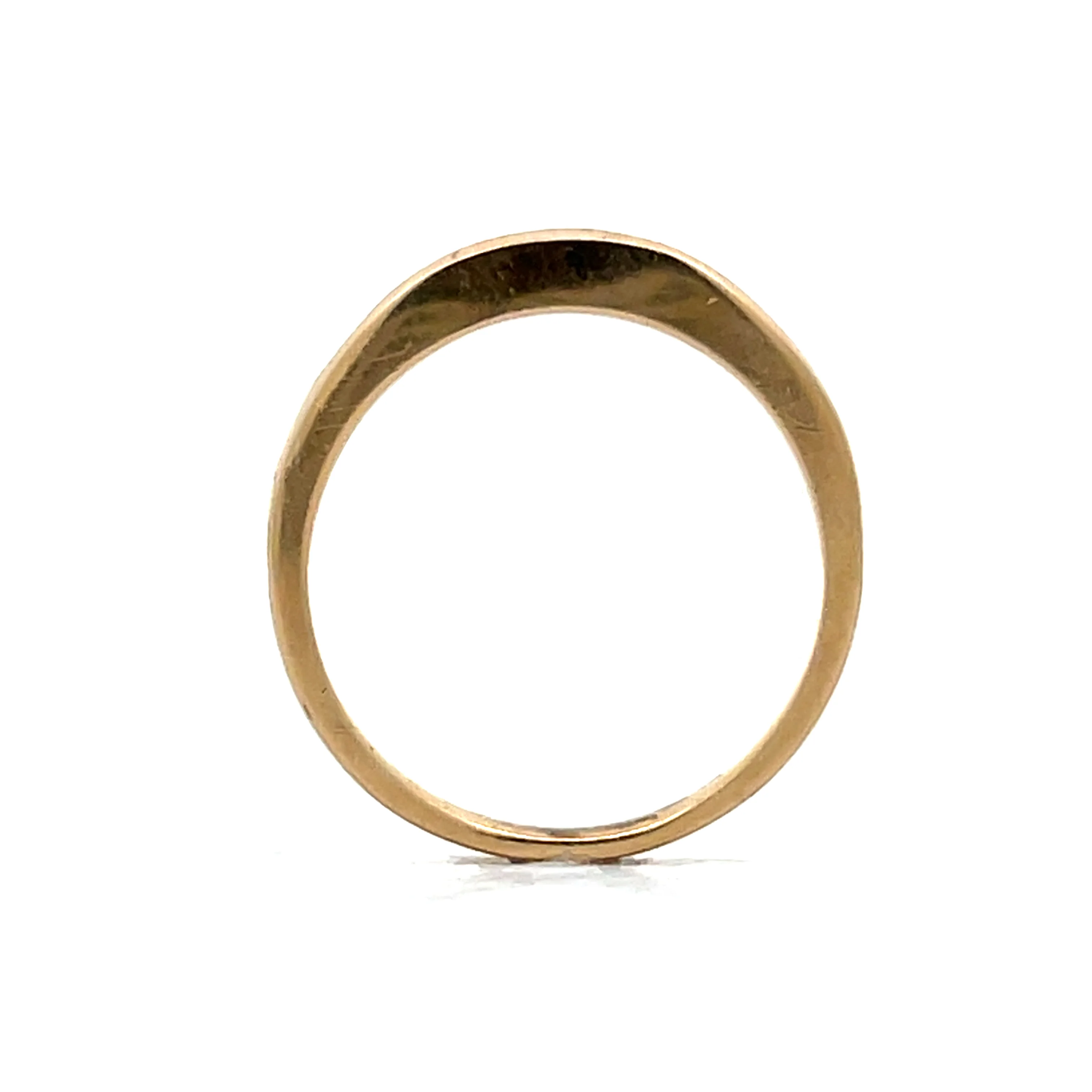 .20 Contour Channel Set Band in 14k Yellow Gold - Image 4