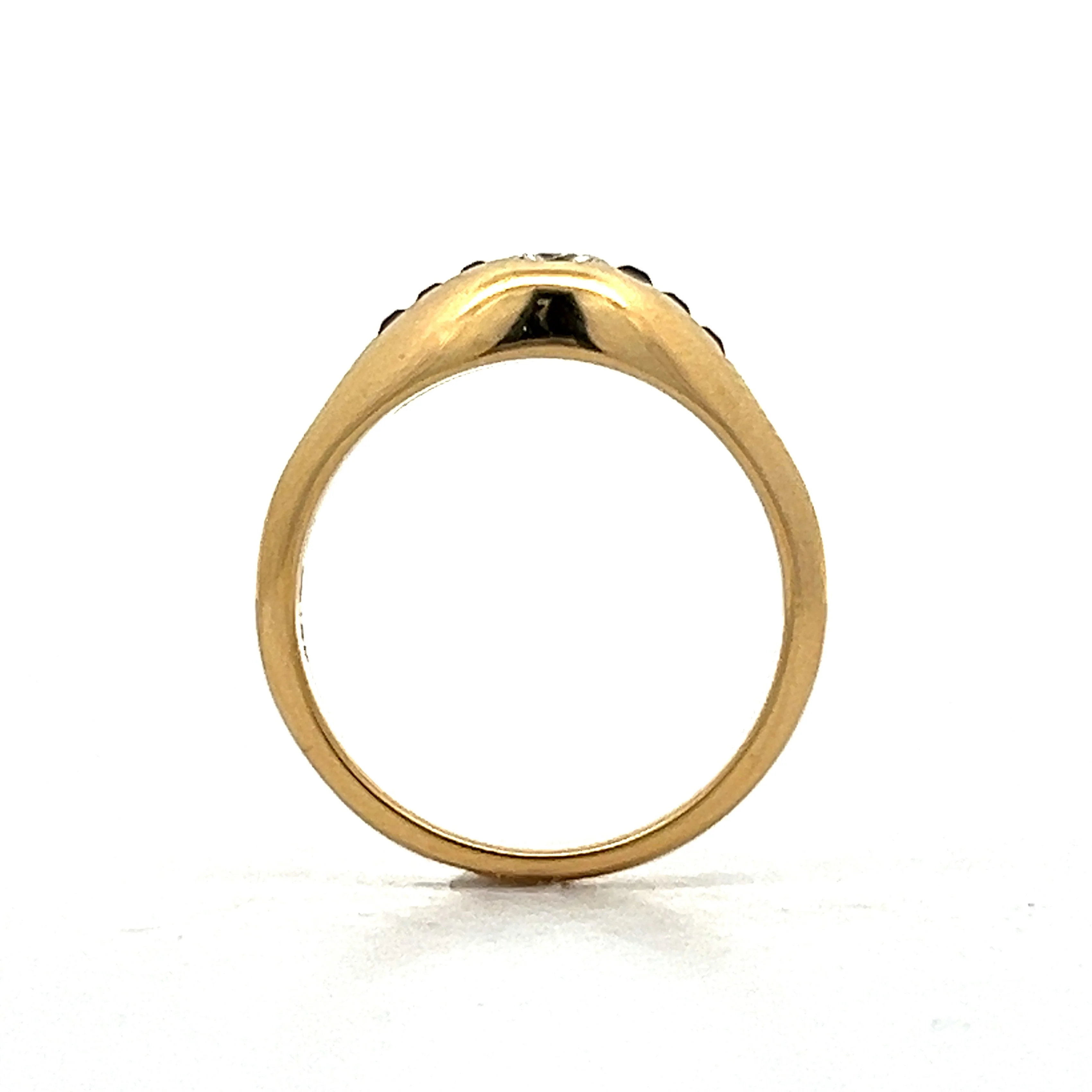 .20 Diamond & Ruby Ring in 18k Yellow Gold - Image 4