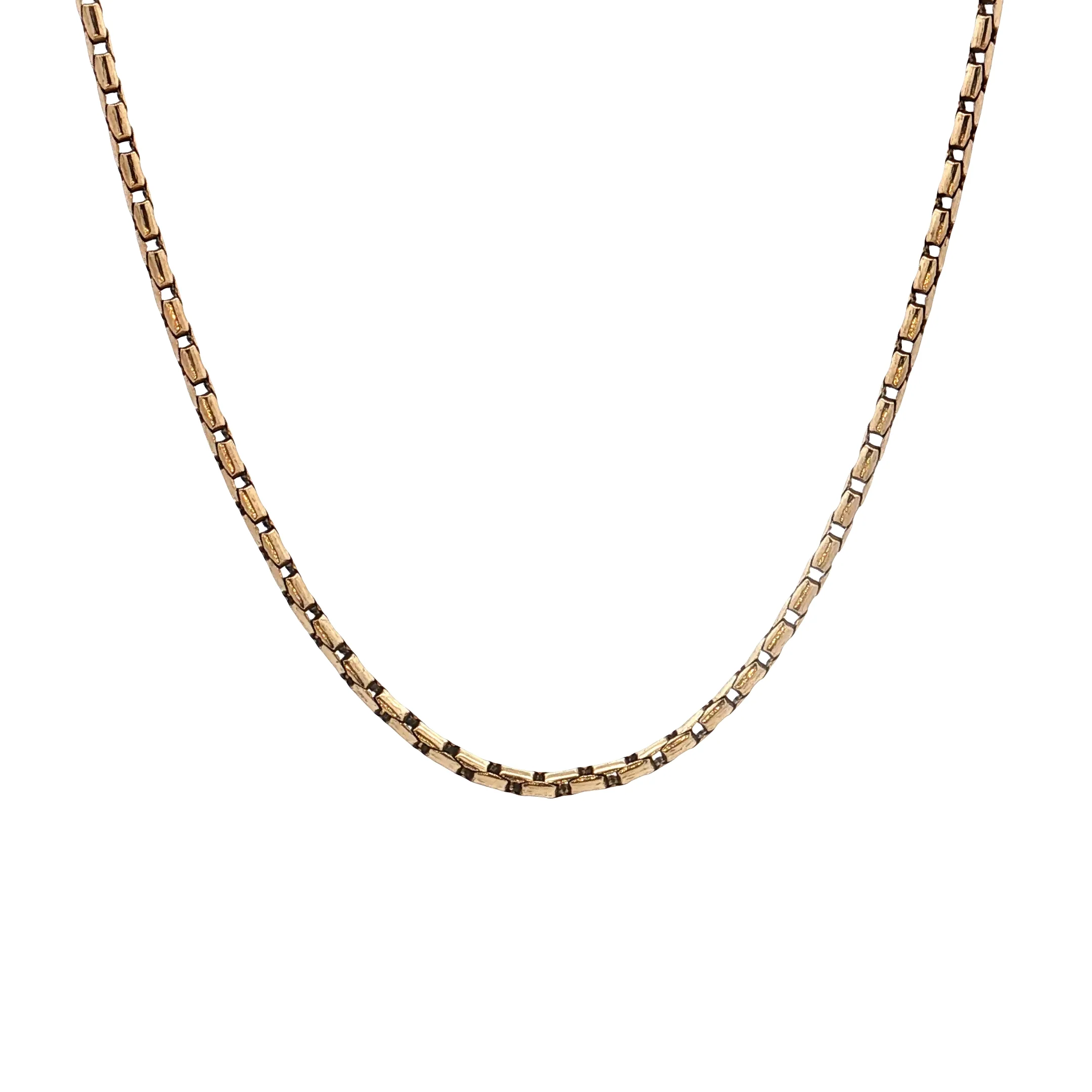 20" Forzentina Link Chain Necklace 14k Yellow Gold