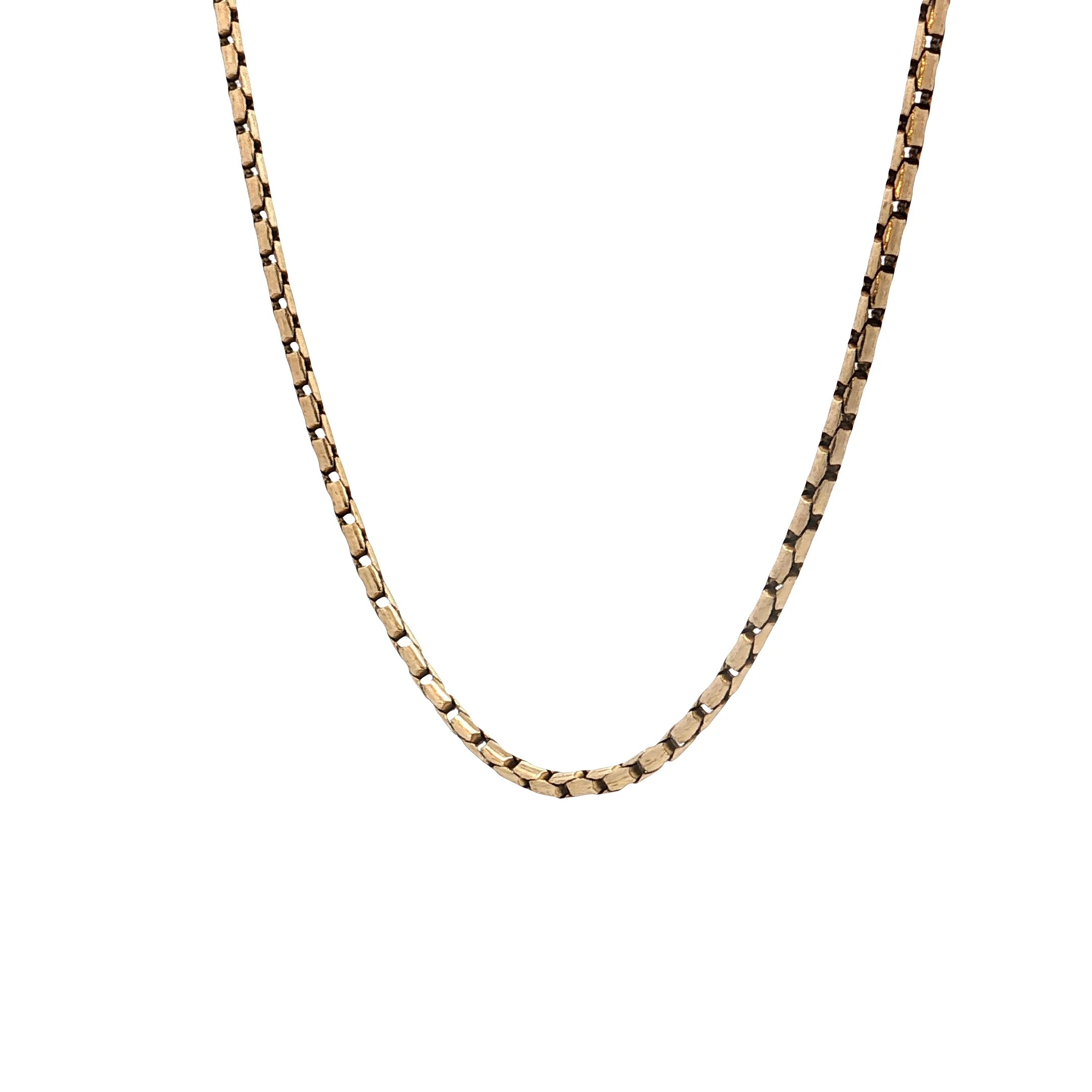 20" Forzentina Link Chain Necklace 14k Yellow Gold - Image 2