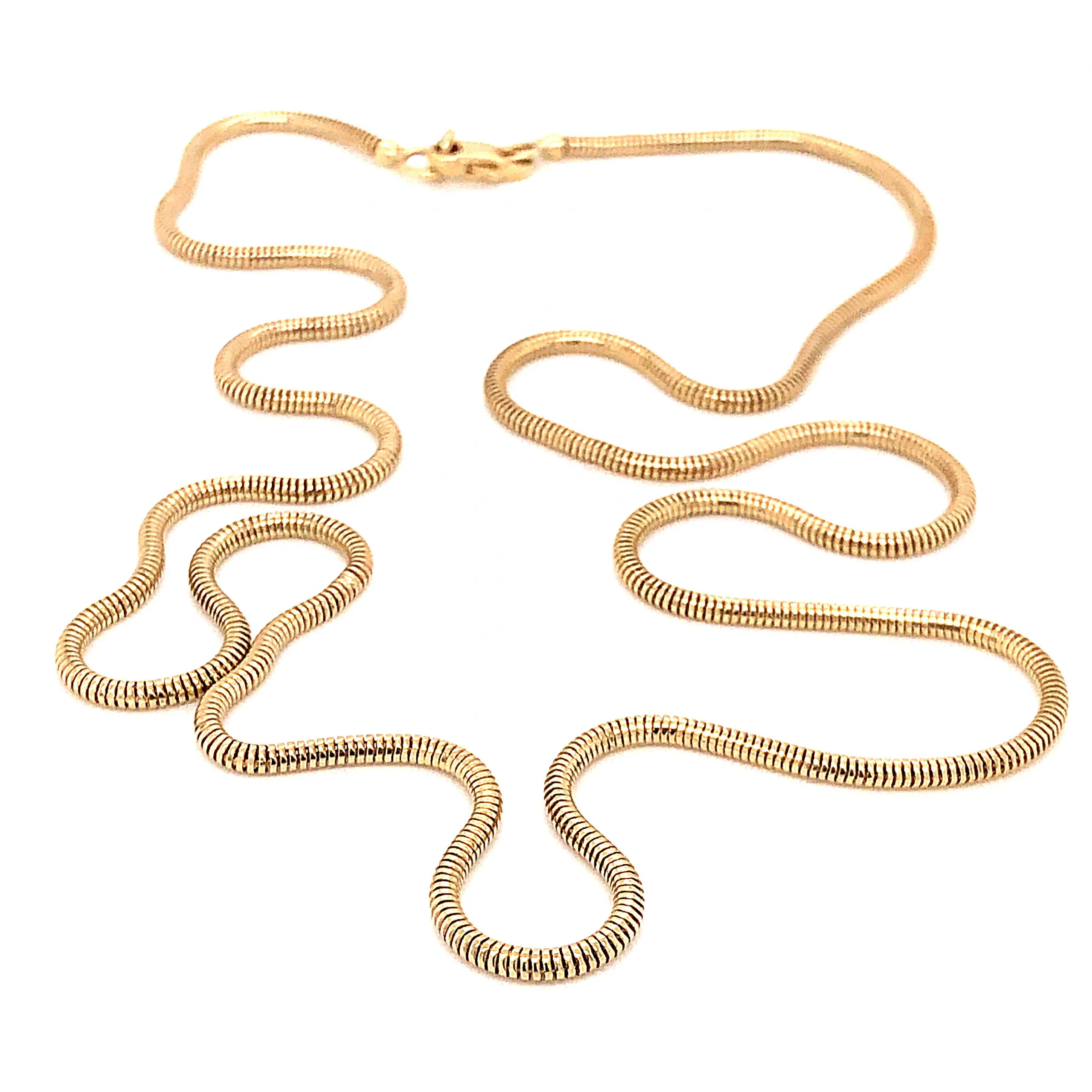 20 Inch Chain Necklace in 14k Yellow Gold - Image 3