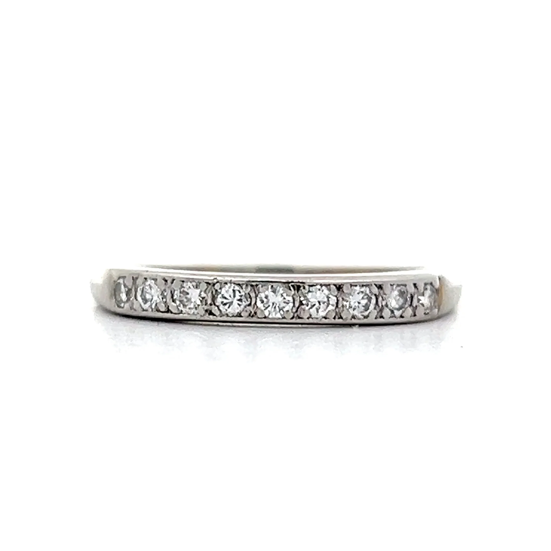 .20 Round Diamond Channel Set Band in Platinum