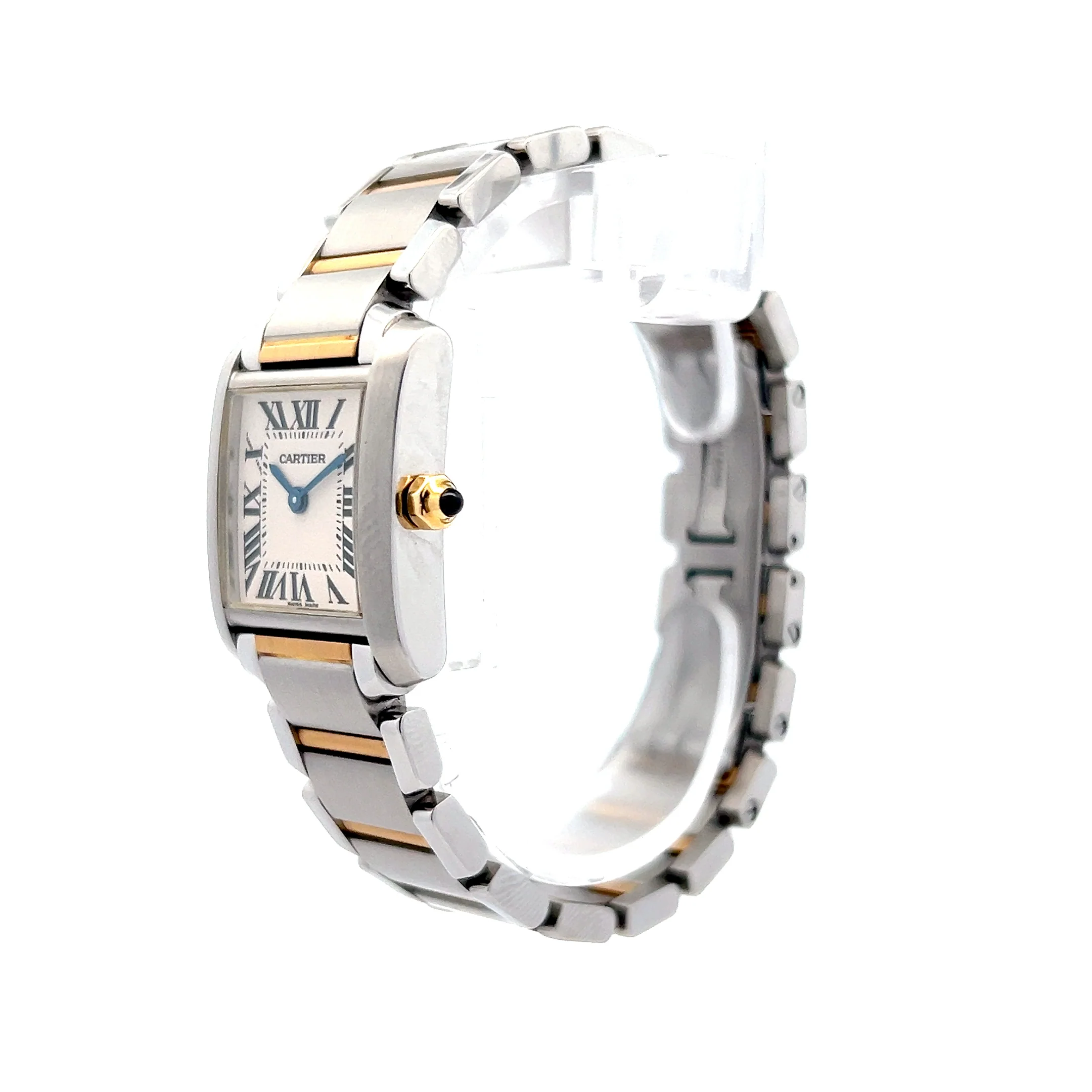 2001 Cartier Tank Francaise 2384 18k/SS - Image 2