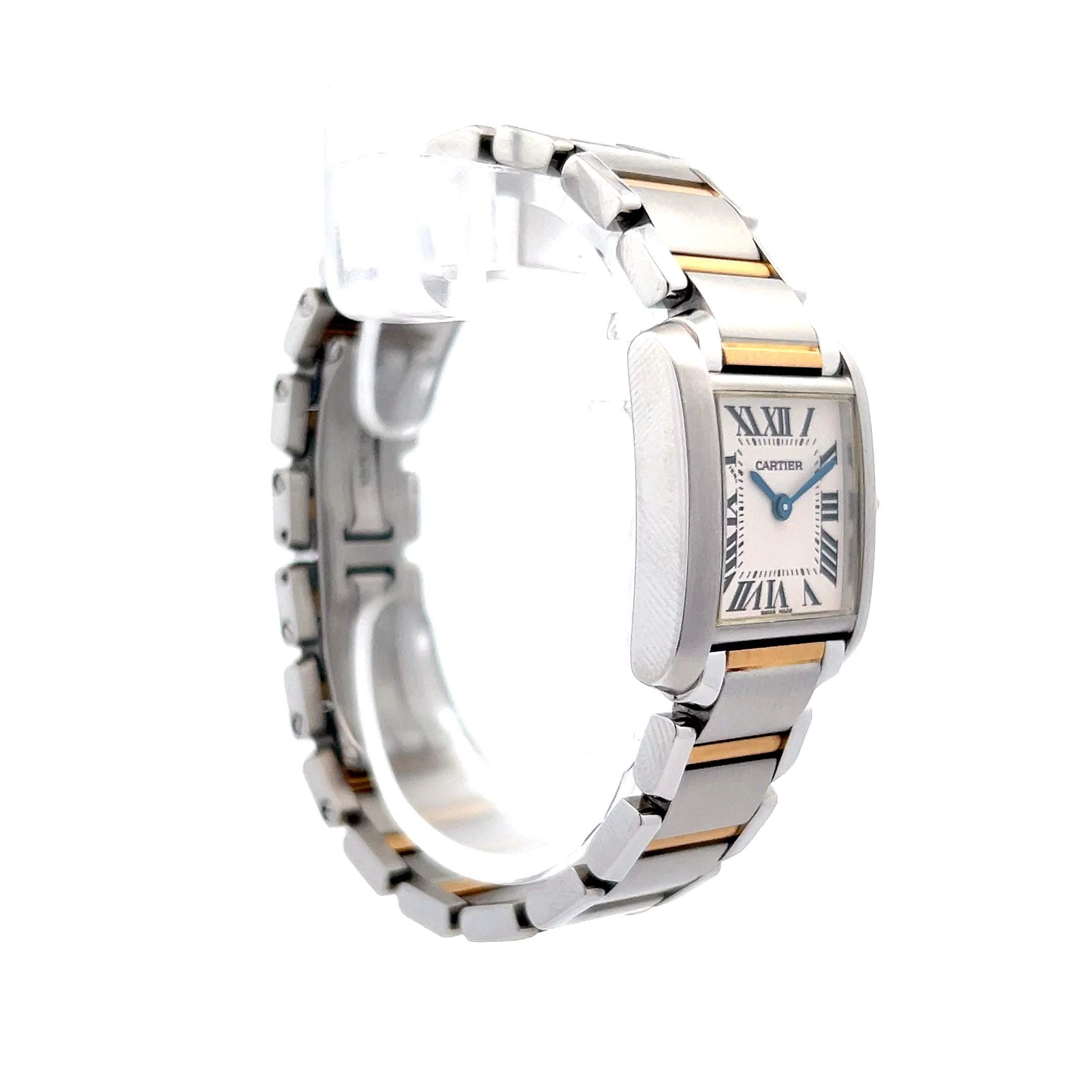 2001 Cartier Tank Francaise 2384 18k/SS - Image 3