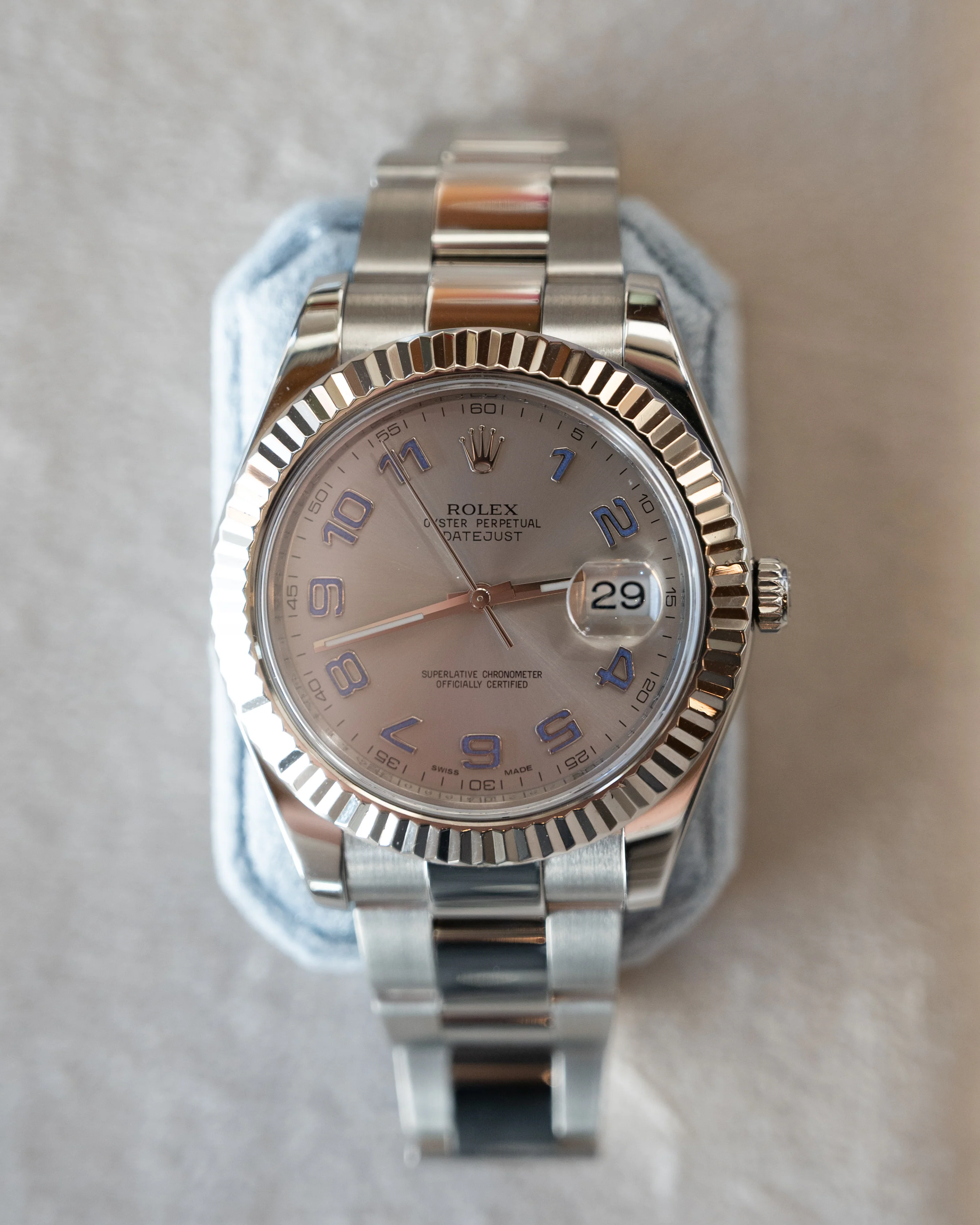 2010 Rolex Datejust II 116334 41mm Stainless Steel - Image 5
