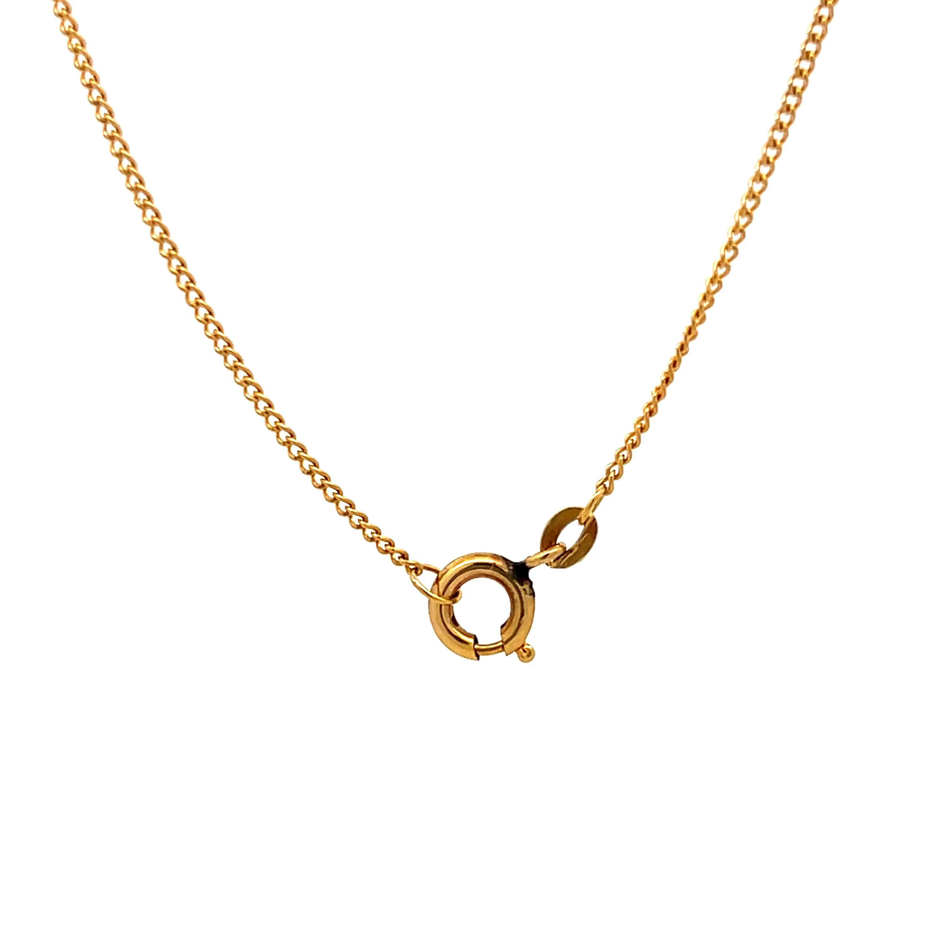 21.60 Rubellite Tourmaline Pendant in 18k Yellow Gold - Image 4