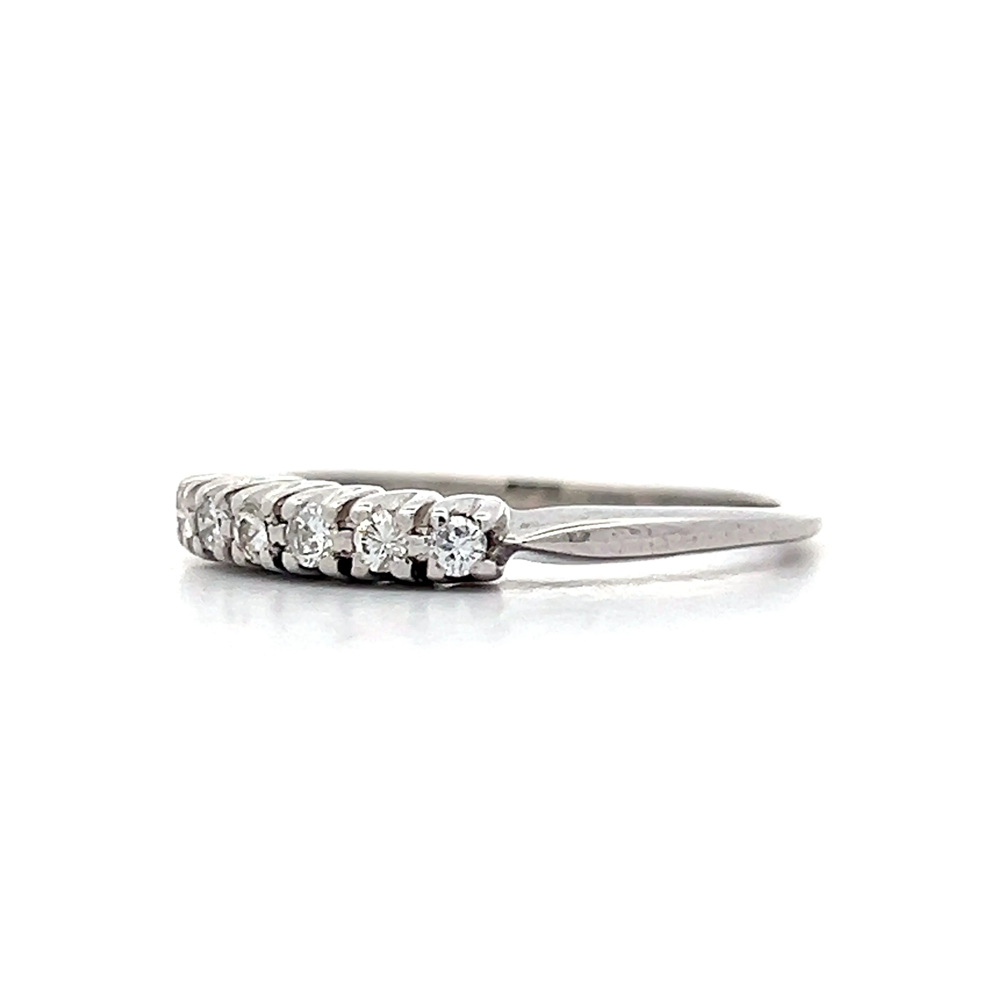 .21 Six Stone Diamond Wedding Band in 14k - Image 2