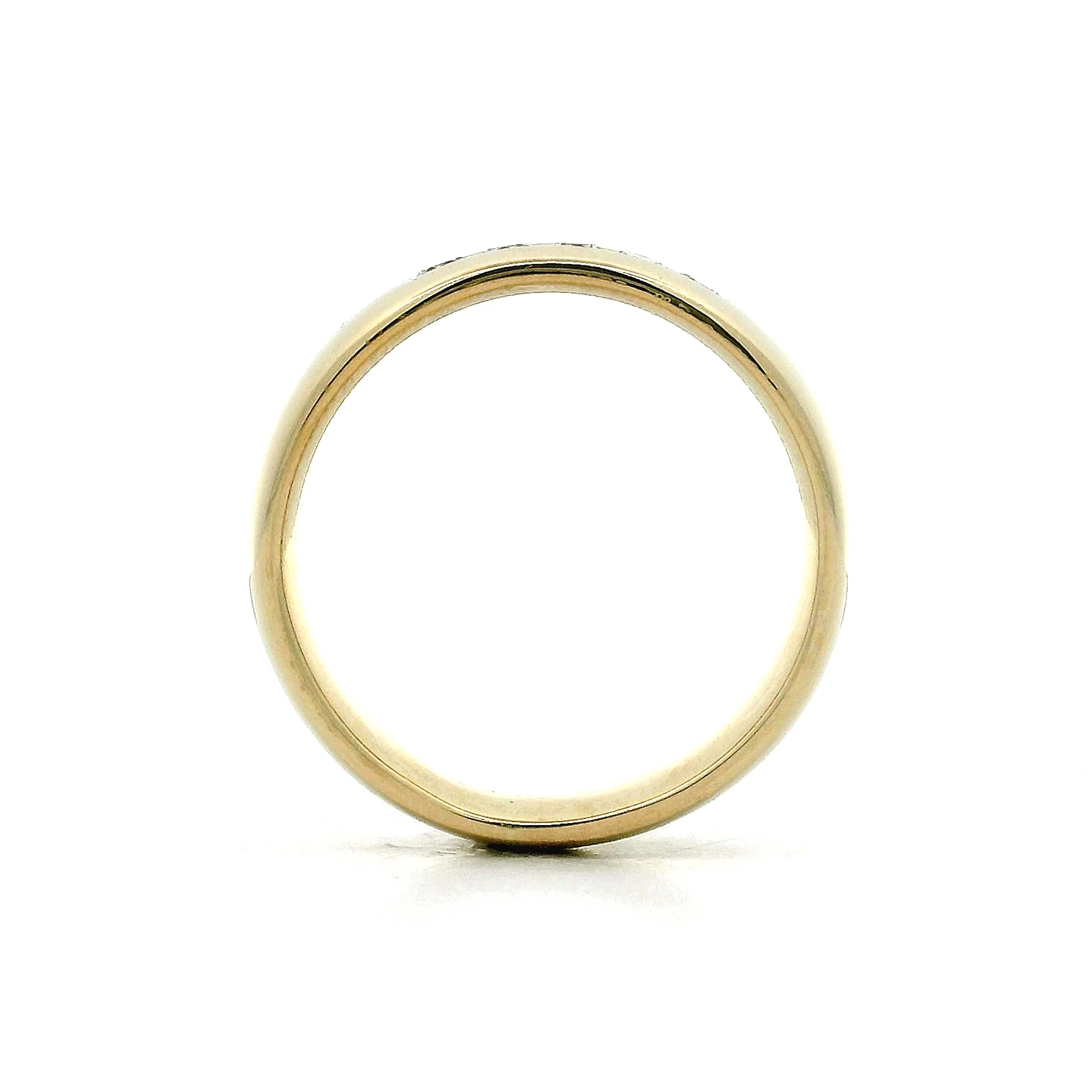 .22 Men's 6mm Diamond Wedding Band in 14k - Image 4