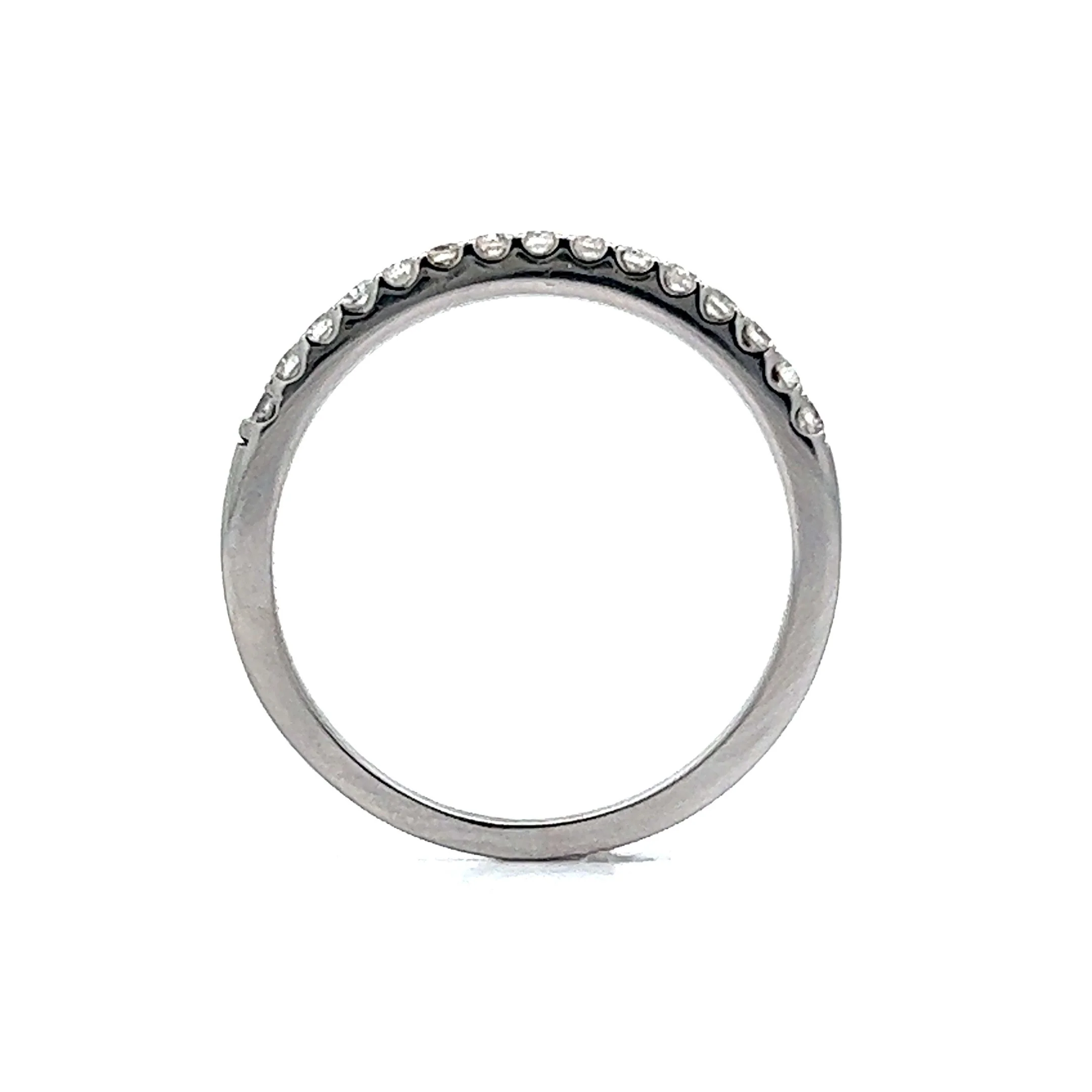 .23 Carat Diamond Wedding Band in White Gold - Image 4