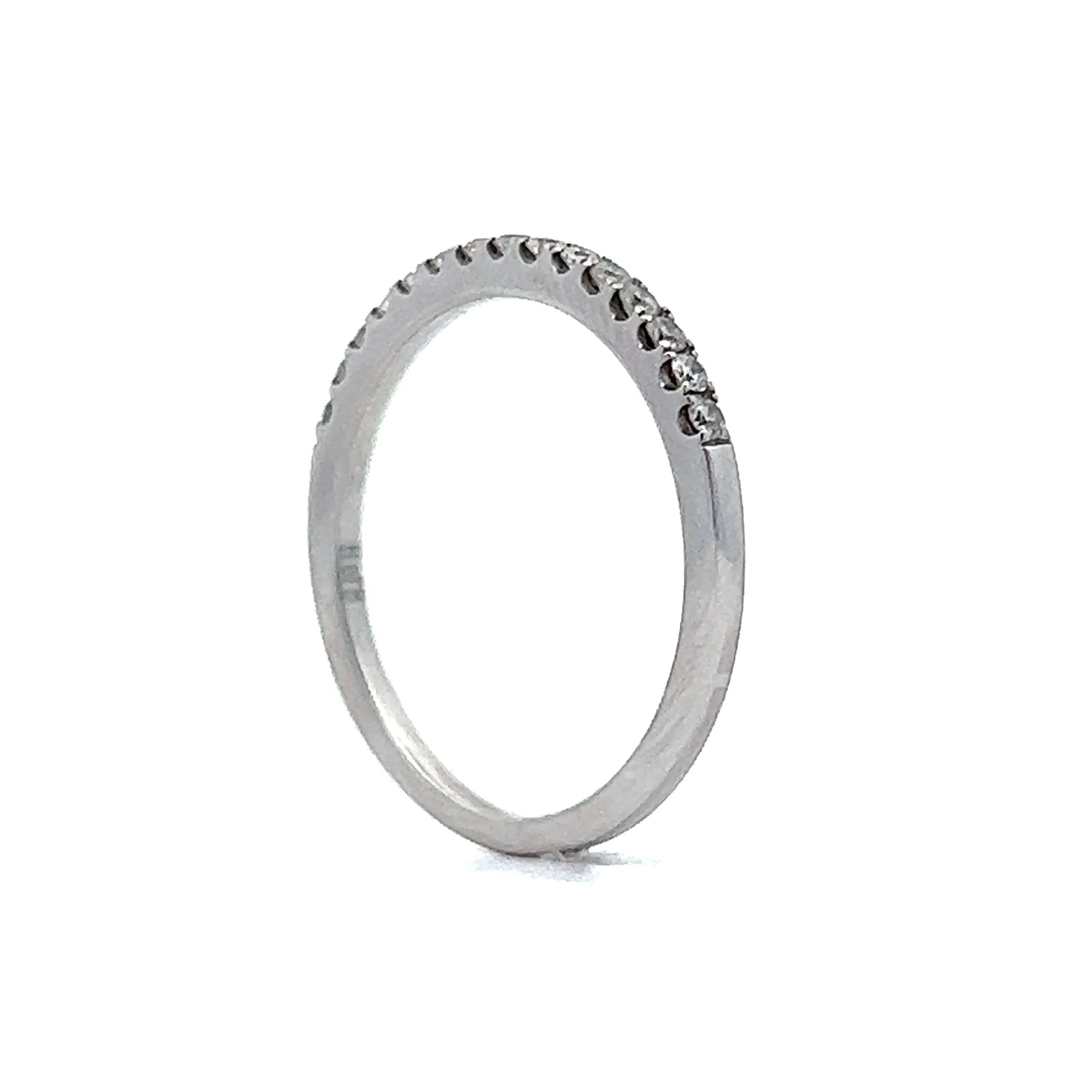 .23 Carat Diamond Wedding Band in White Gold - Image 5