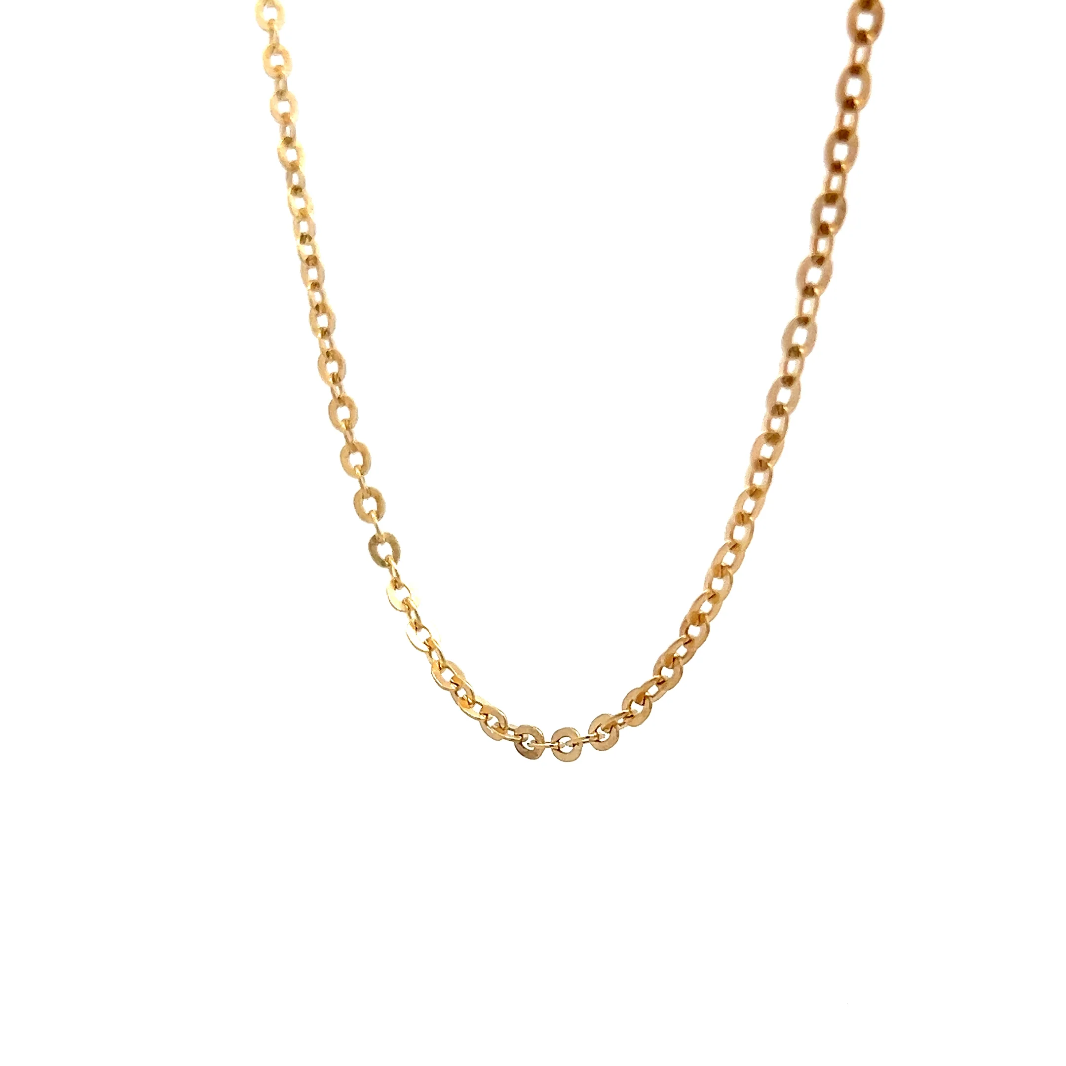 24" Antique Victorian Chain Necklace in 18k Yellow Gold - Image 2