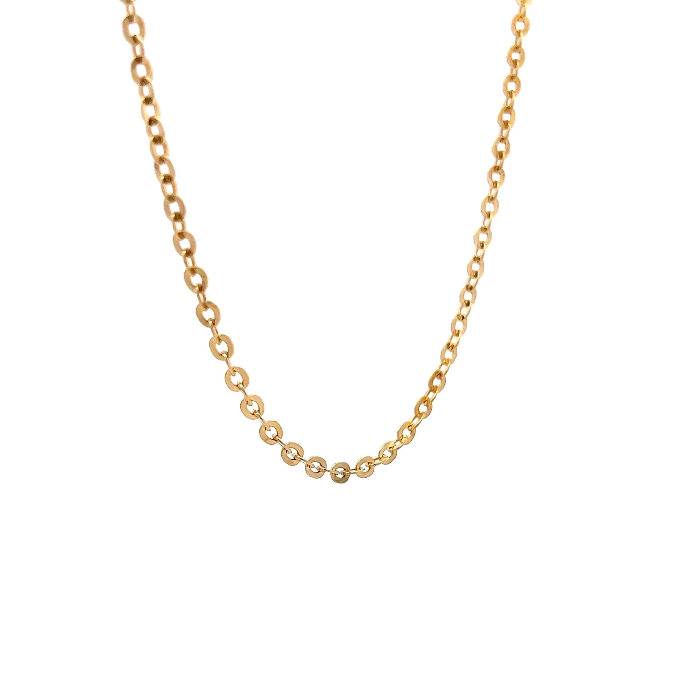 24" Antique Victorian Chain Necklace in 18k Yellow Gold - Image 3