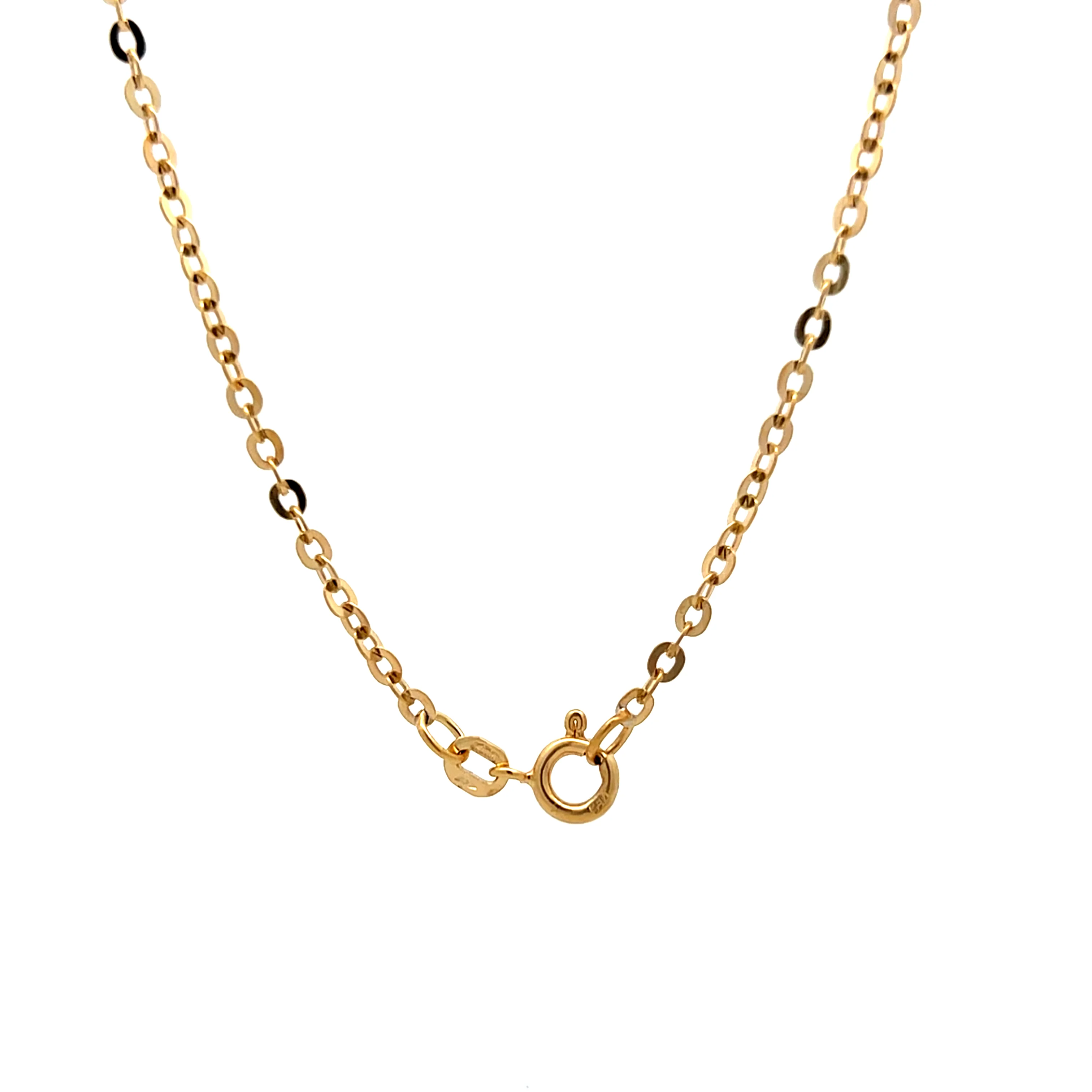 24" Antique Victorian Chain Necklace in 18k Yellow Gold - Image 4