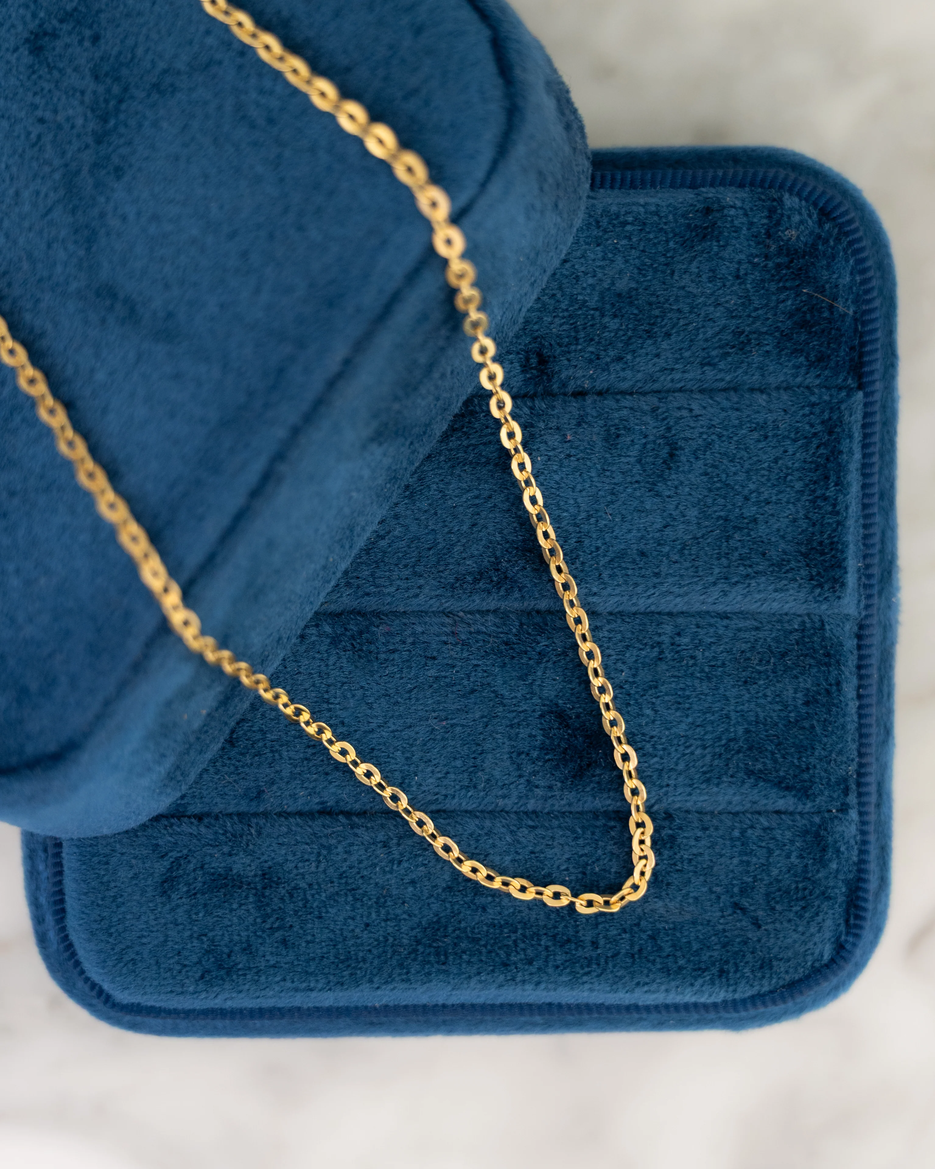 24" Antique Victorian Chain Necklace in 18k Yellow Gold - Image 5