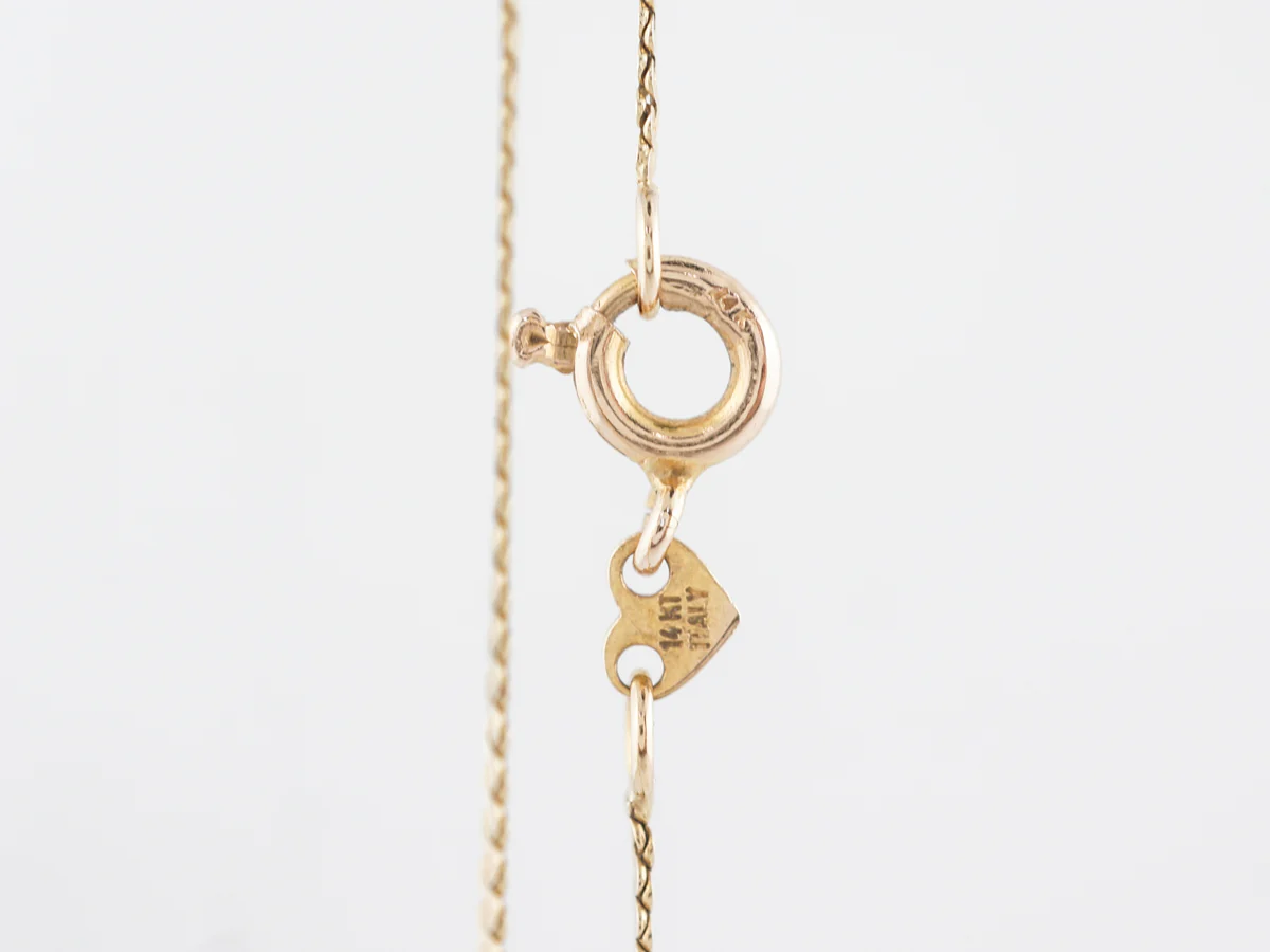24 Inch Italian Made Necklace in 14k Yellow Gold - Image 4