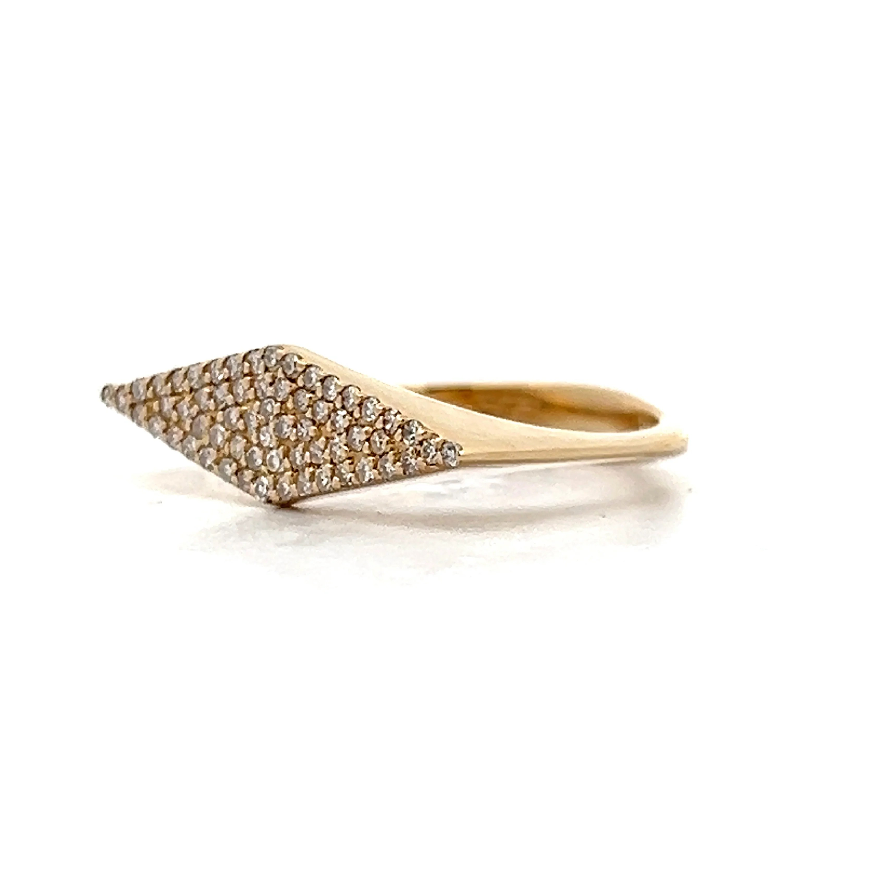 .24 Round Brilliant Diamond Right Hand Ring in 14k - Image 2