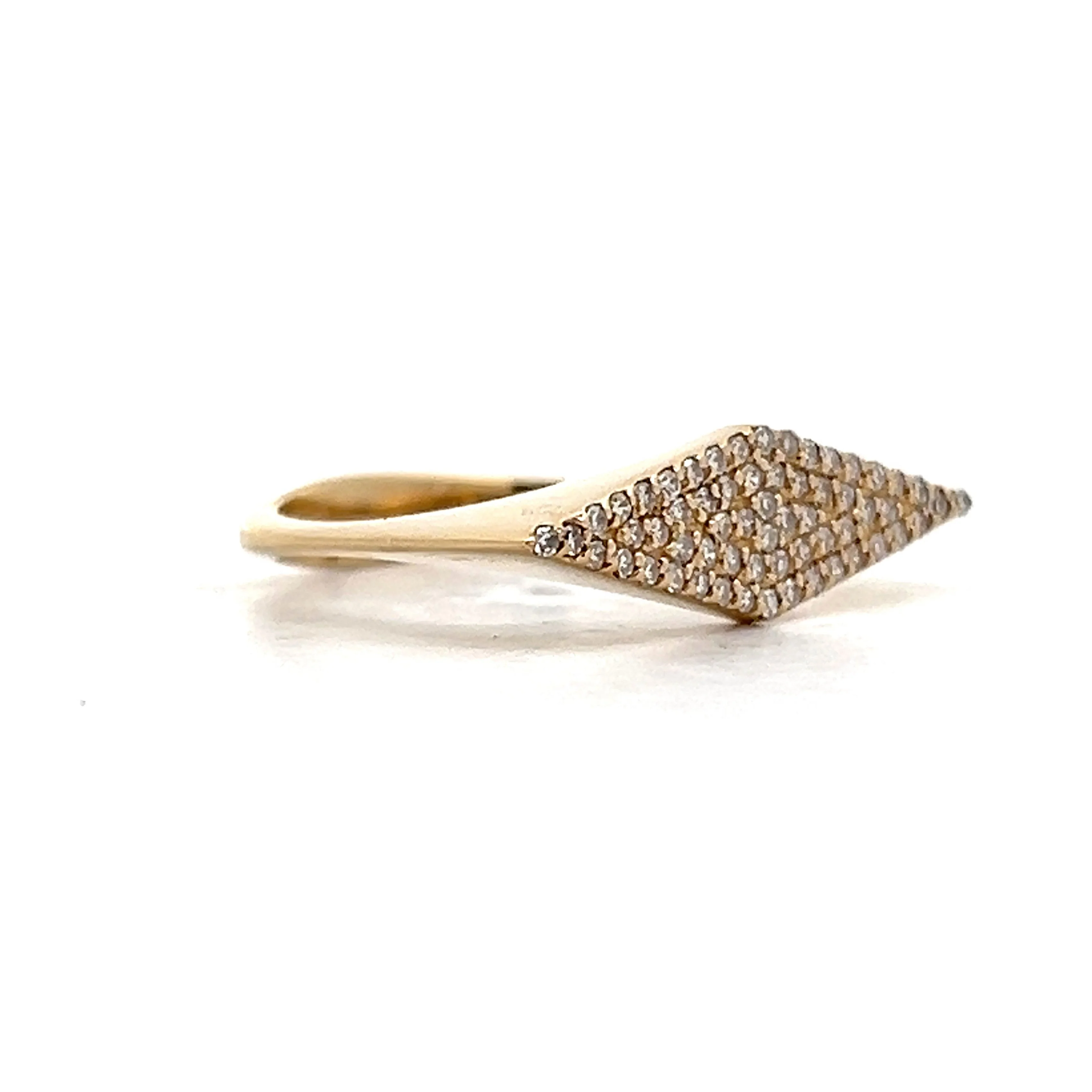 .24 Round Brilliant Diamond Right Hand Ring in 14k - Image 3