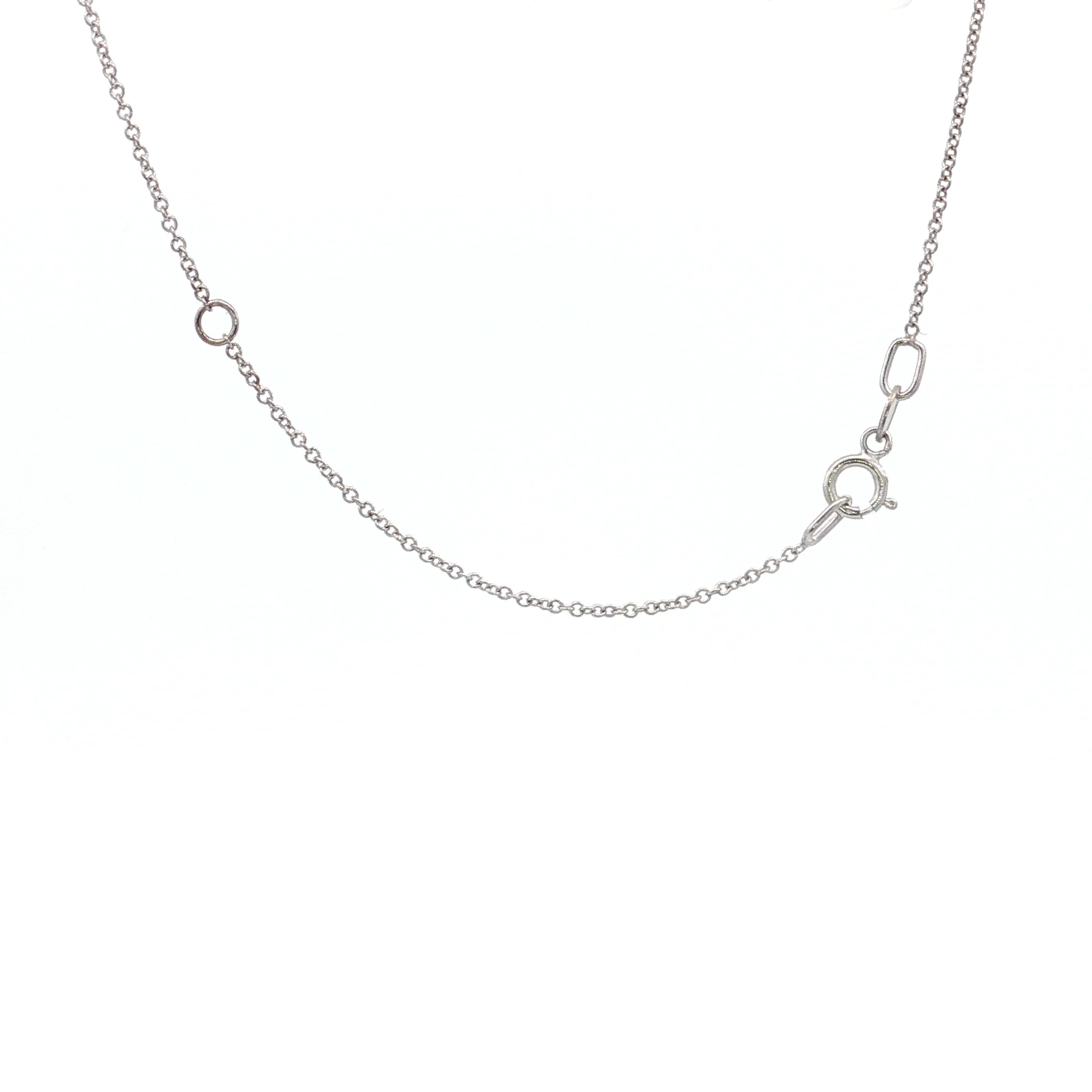 .25 Pear Cut Diamond Pendant Necklace 18k - Image 4