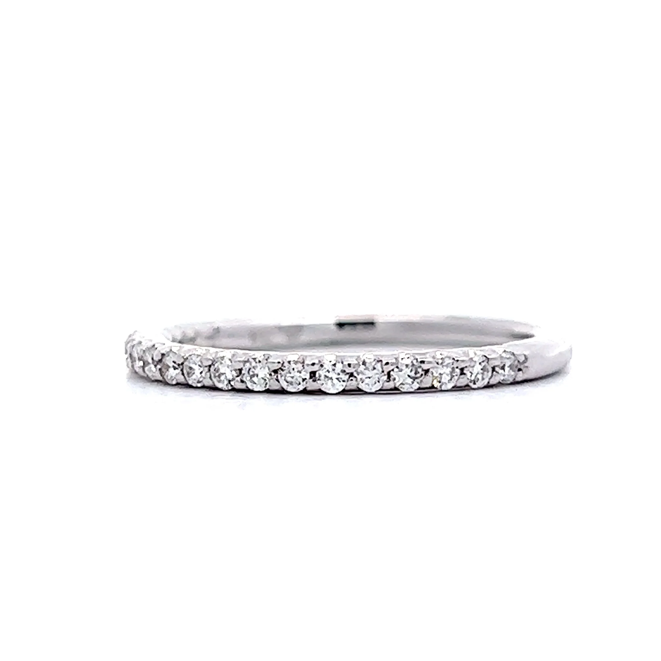 .26 Carat Diamond Wedding Band 14k White Gold - Image 2