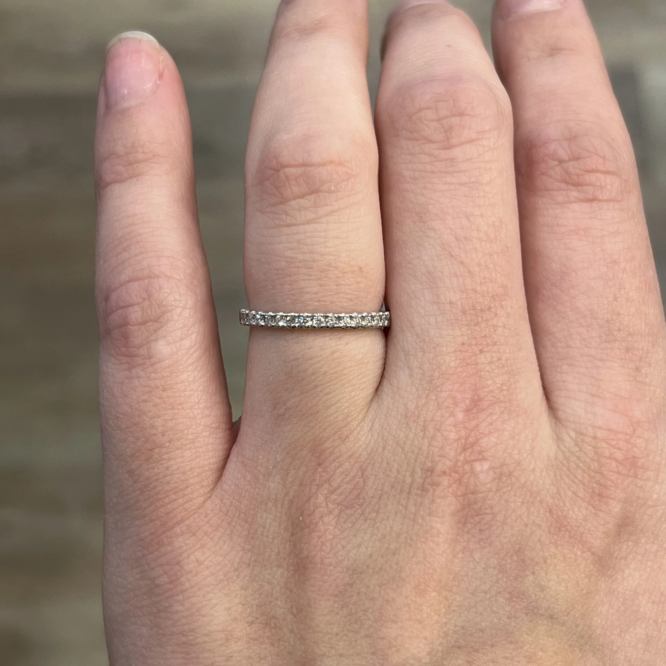 .26 Classic Diamond Wedding Band in 14k White Gold - Image 6