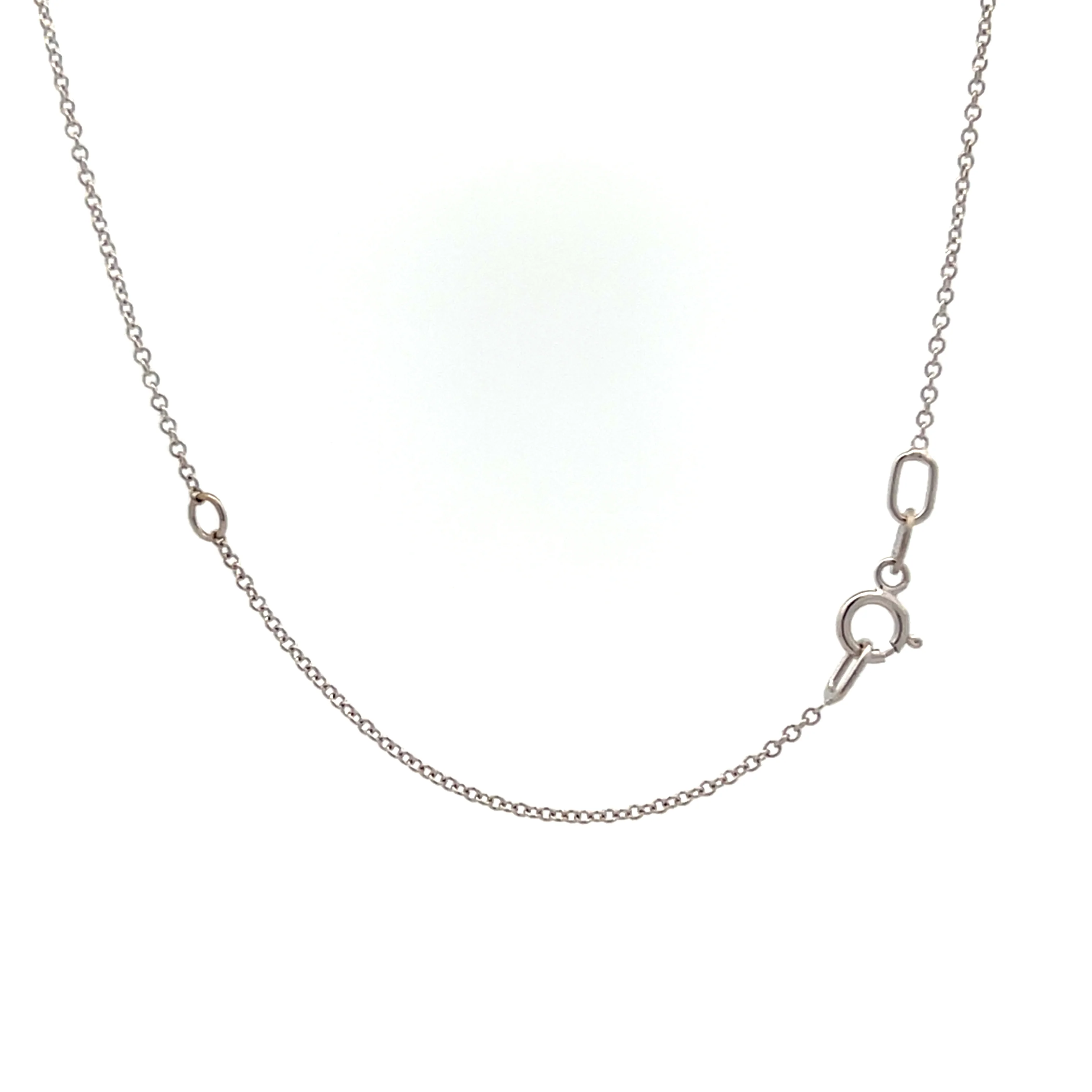 .27 Pear Rose Cut Diamond Pendant Necklace 14k - Image 4